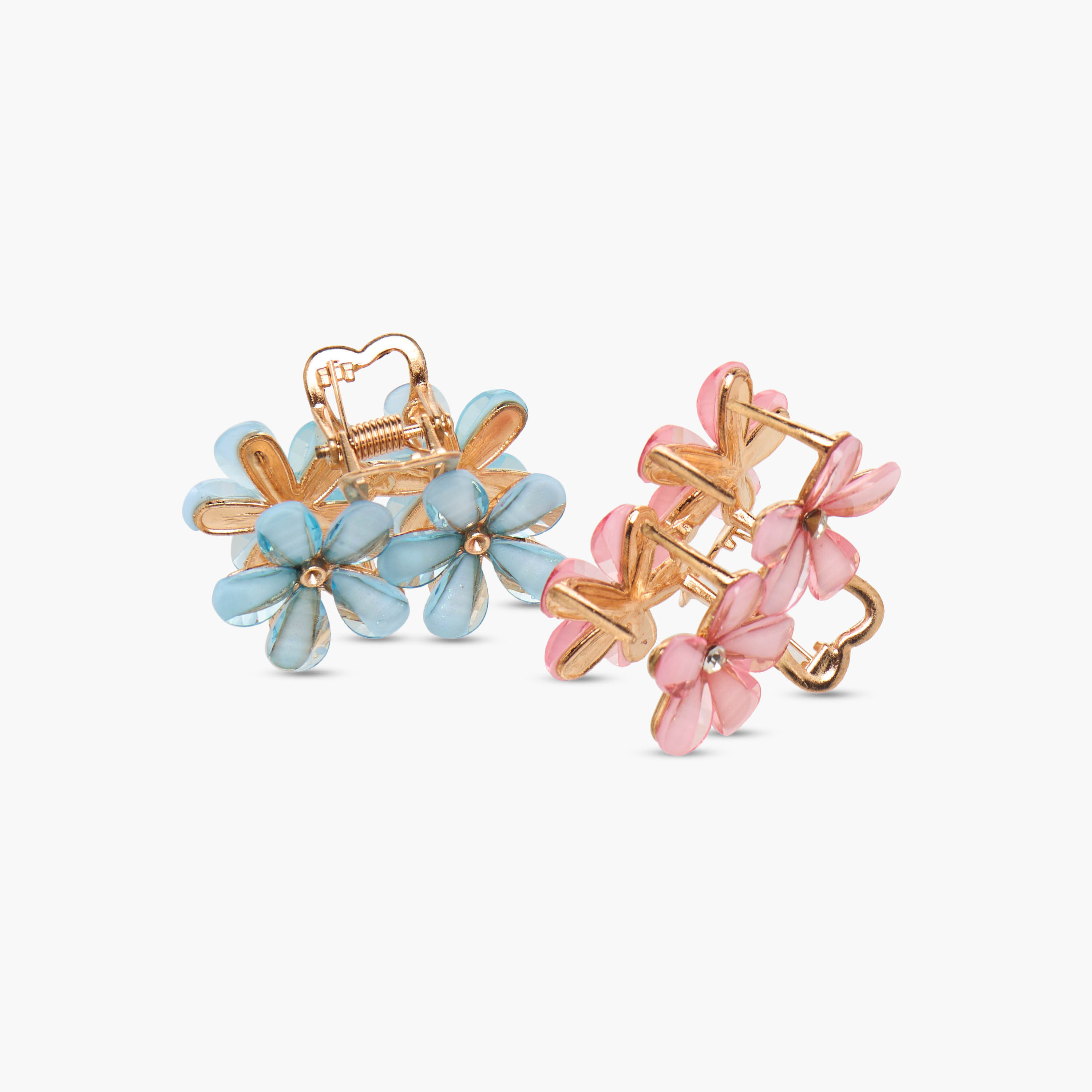 Pack of 2 Charmz Hair Clamp with Floral Detail-girls-accessories-hairaccessories-image-5