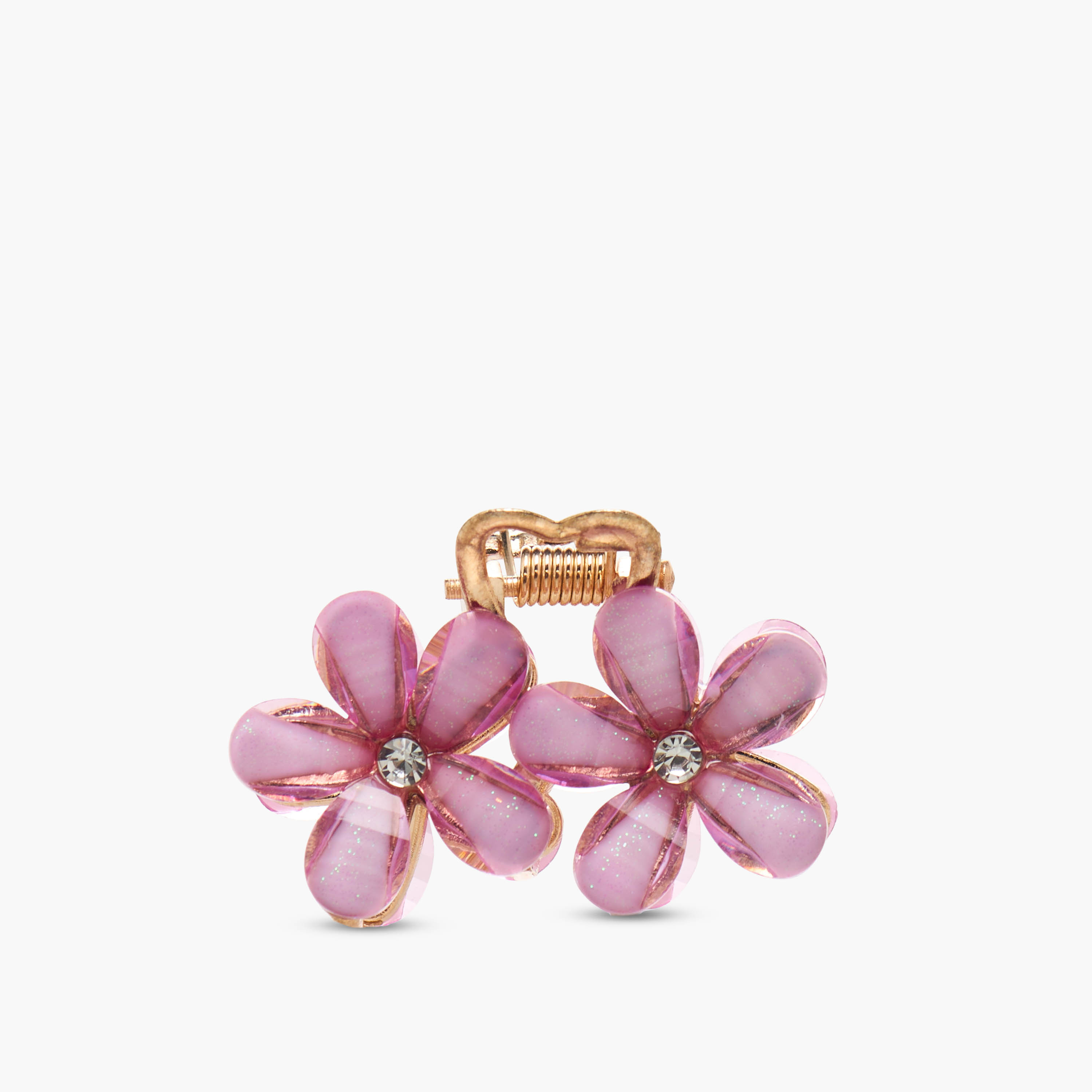 Pack of 2 Charmz Hair Clamp with Floral Detail-girls-accessories-hairaccessories-image-2