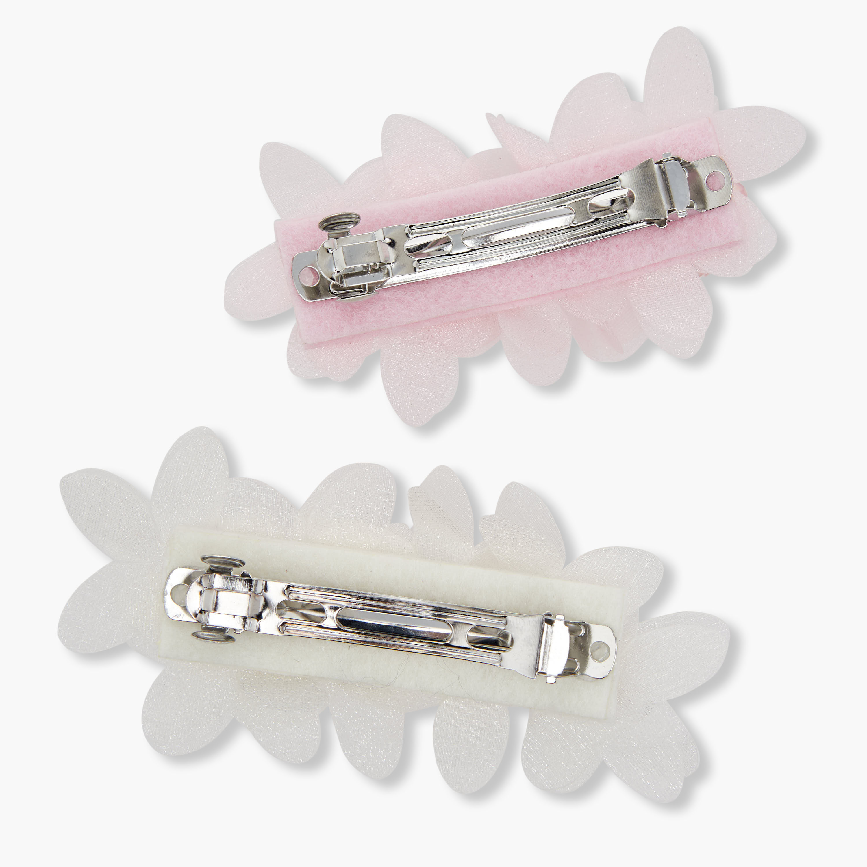Pack of 2 Charmz Barrette Hair Clip with Floral Embellishment-girls-accessories-hairaccessories-image-5