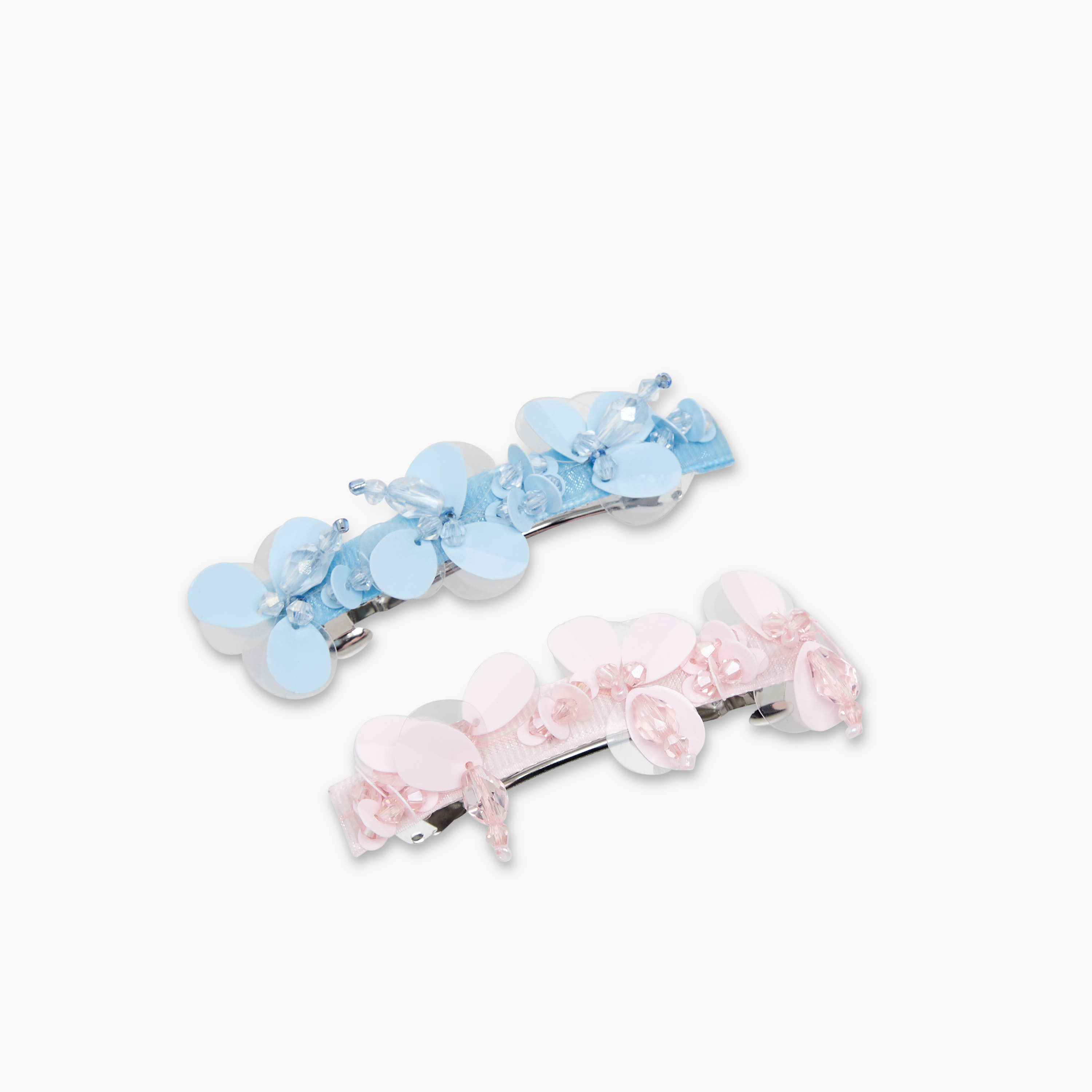 Pack of 2 Charmz Hair Clip with Floral Design-baby-girls-accessories-hairaccessories-image-3