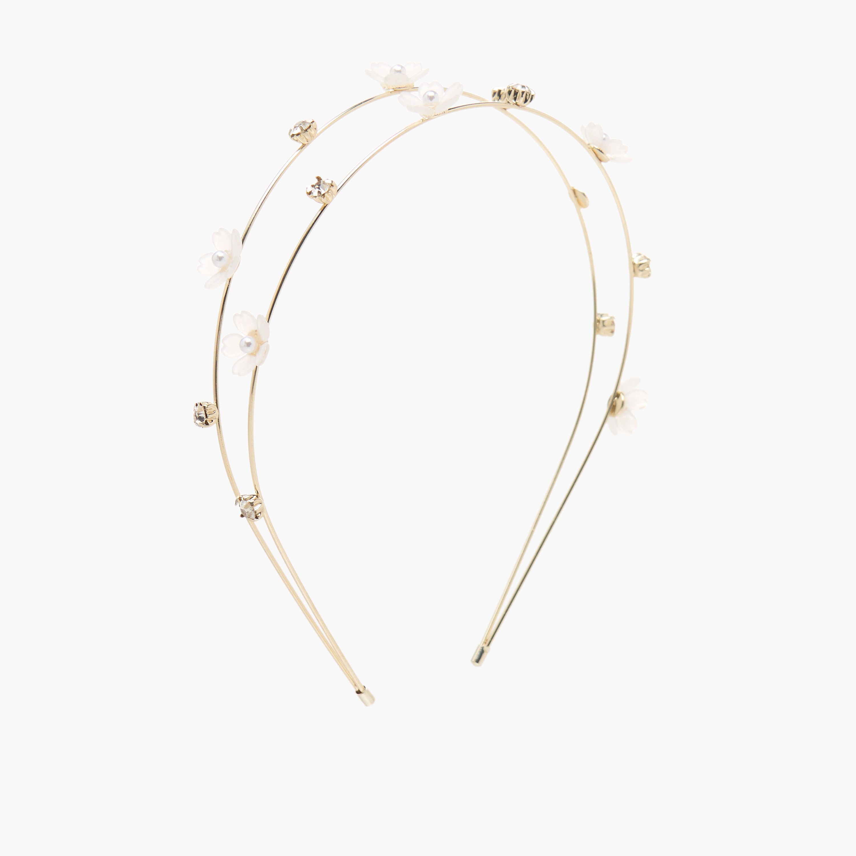 طوق شعر بتزيينات زهور من تشارمز-baby-girls-accessories-hairaccessories-image-1