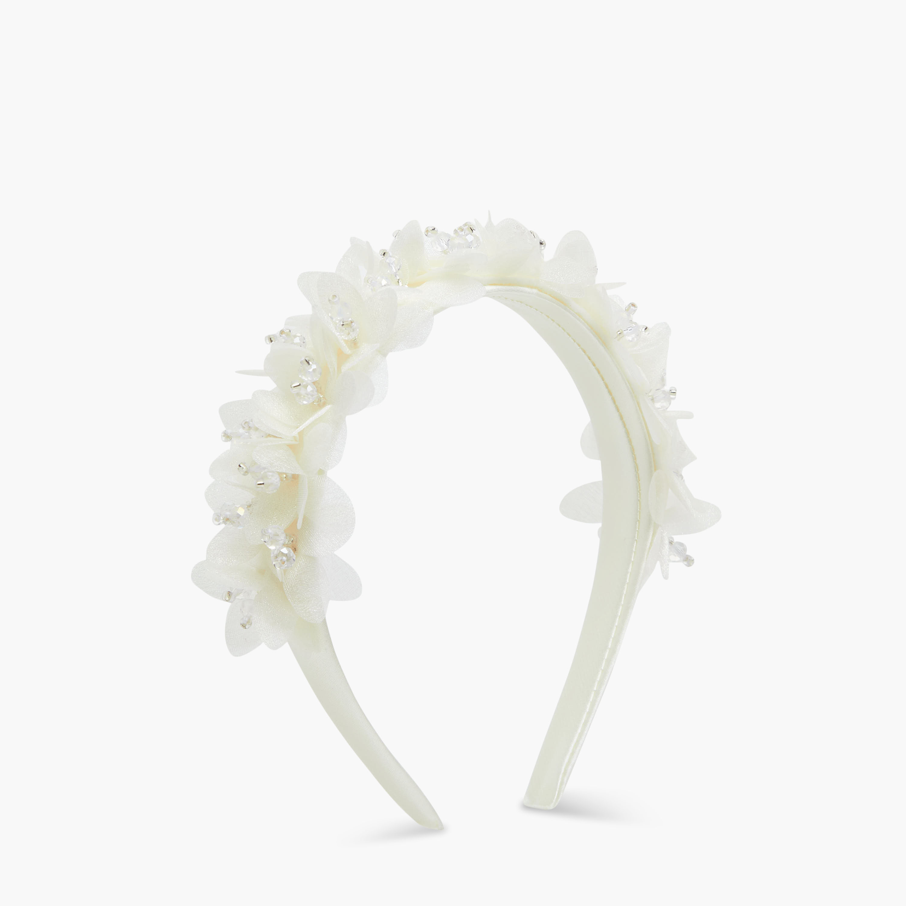 Charmz Headband with Floral Accent-girls-accessories-hairaccessories-image-1