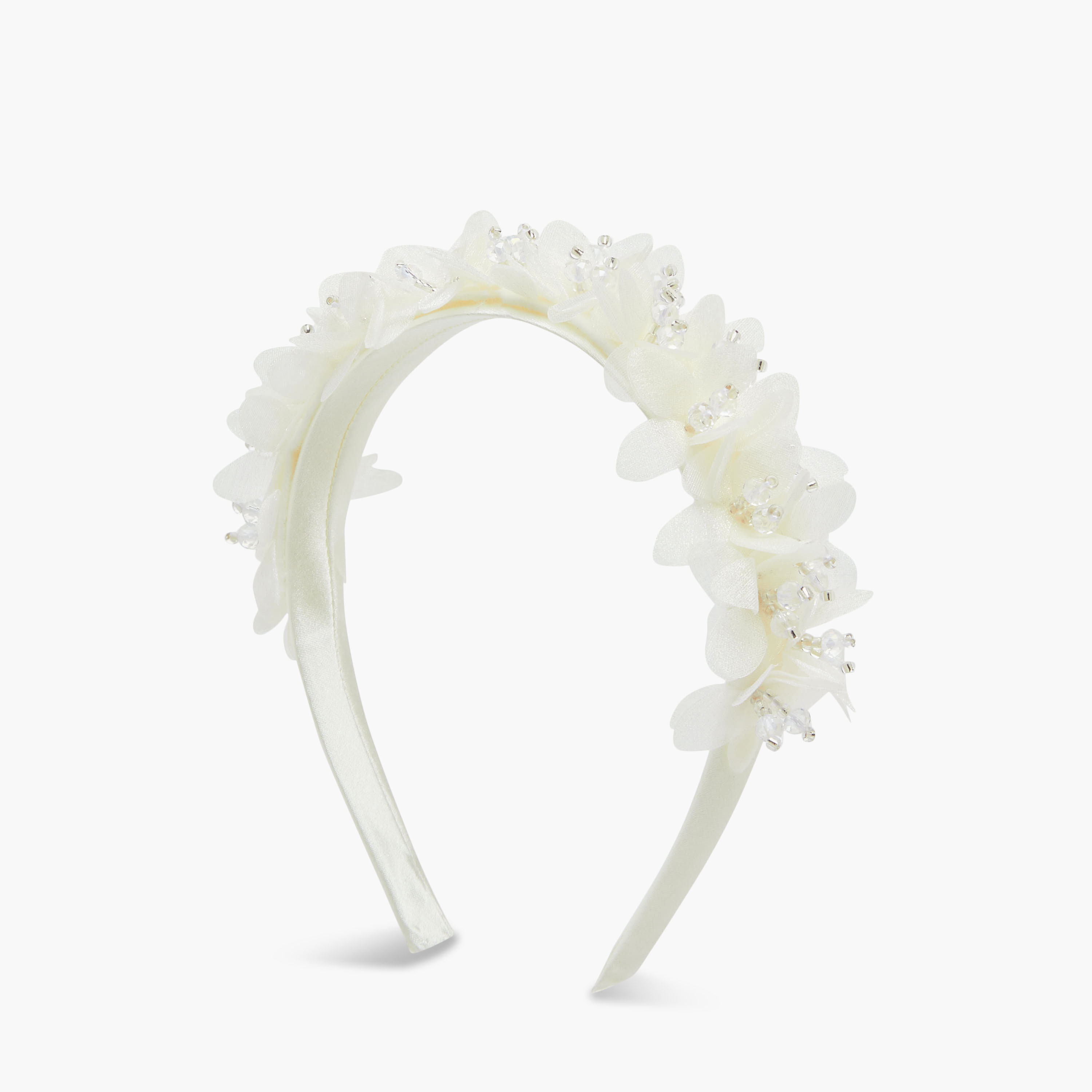 Charmz Headband with Floral Accent-girls-accessories-hairaccessories-image-2