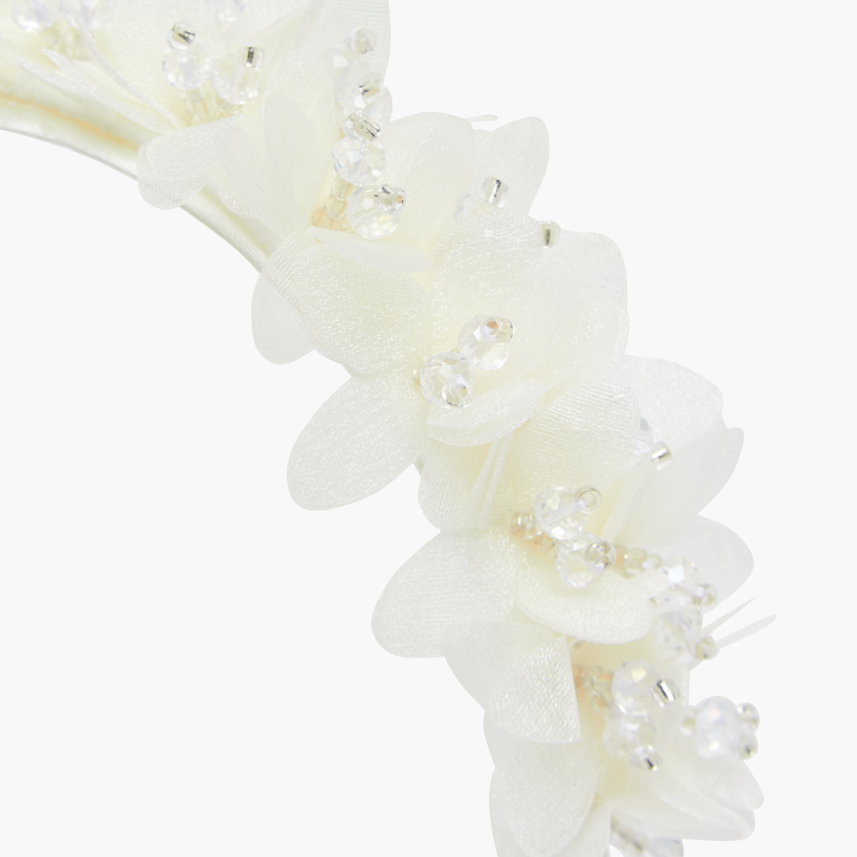 Charmz Headband with Floral Accent-girls-accessories-hairaccessories-image-3