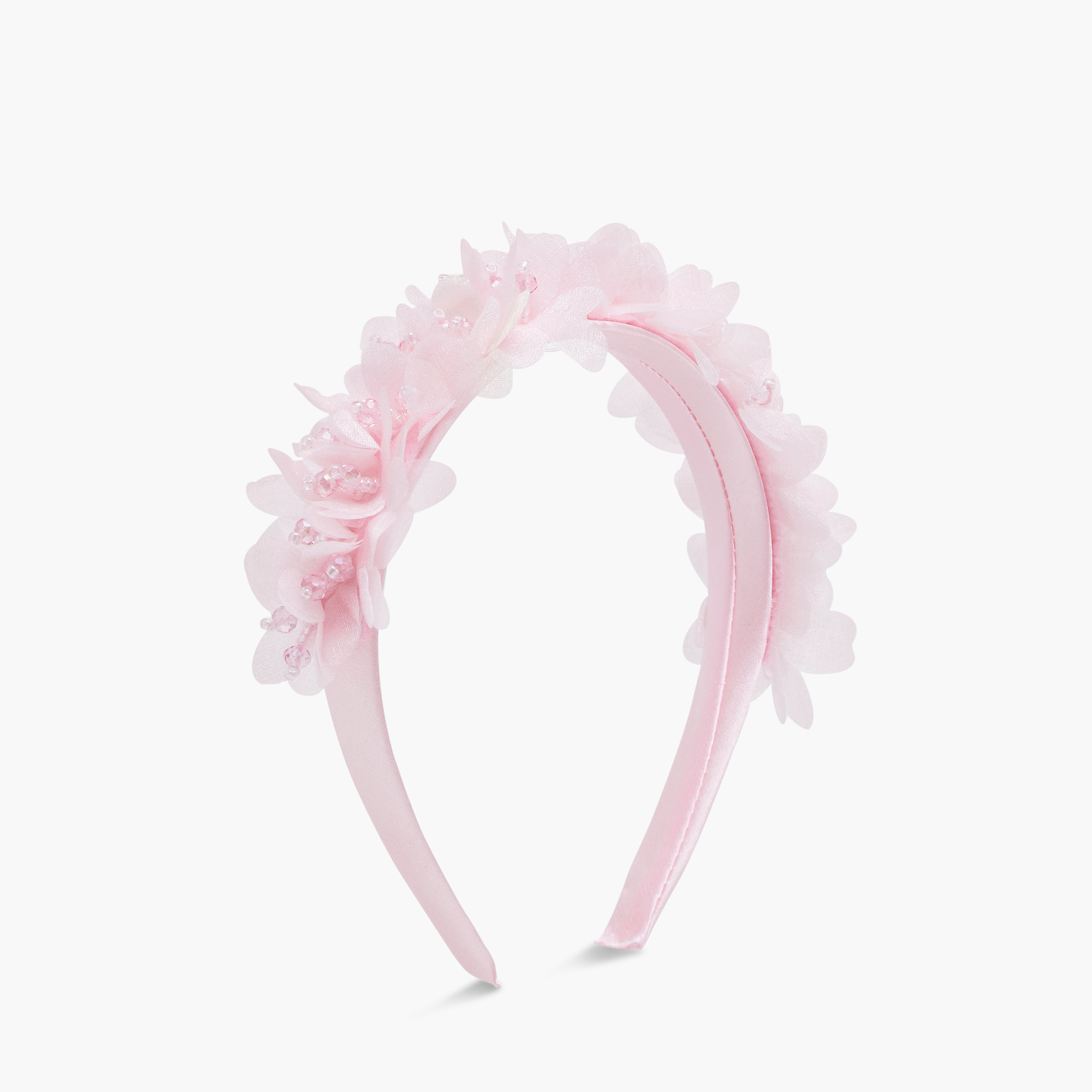 Charmz Headband with Floral Accent-girls-accessories-hairaccessories-image-1