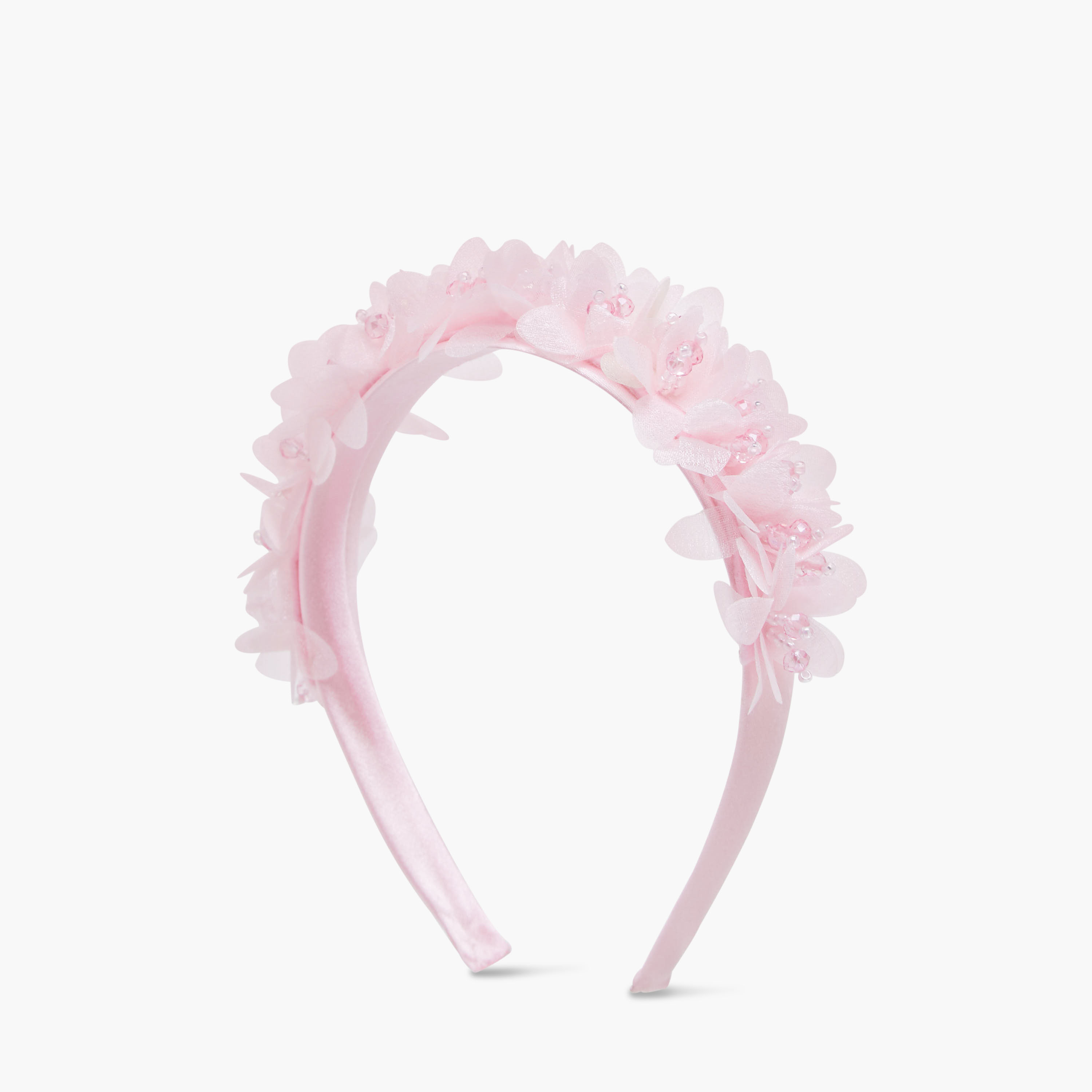 Charmz Headband with Floral Accent-girls-accessories-hairaccessories-image-2