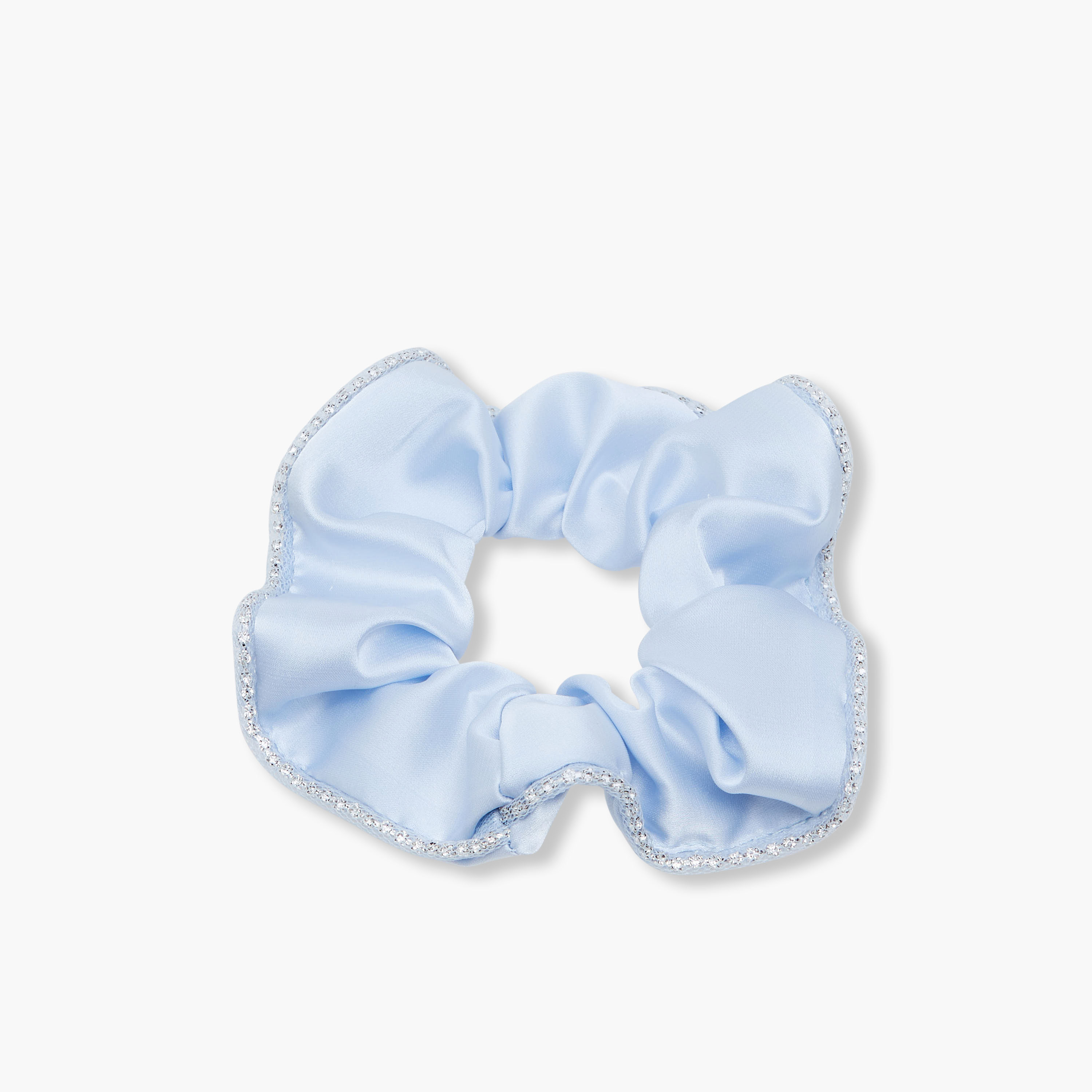 Charmz Hair Scrunchie with Embellished Trim-girls-accessories-hairaccessories-image-1