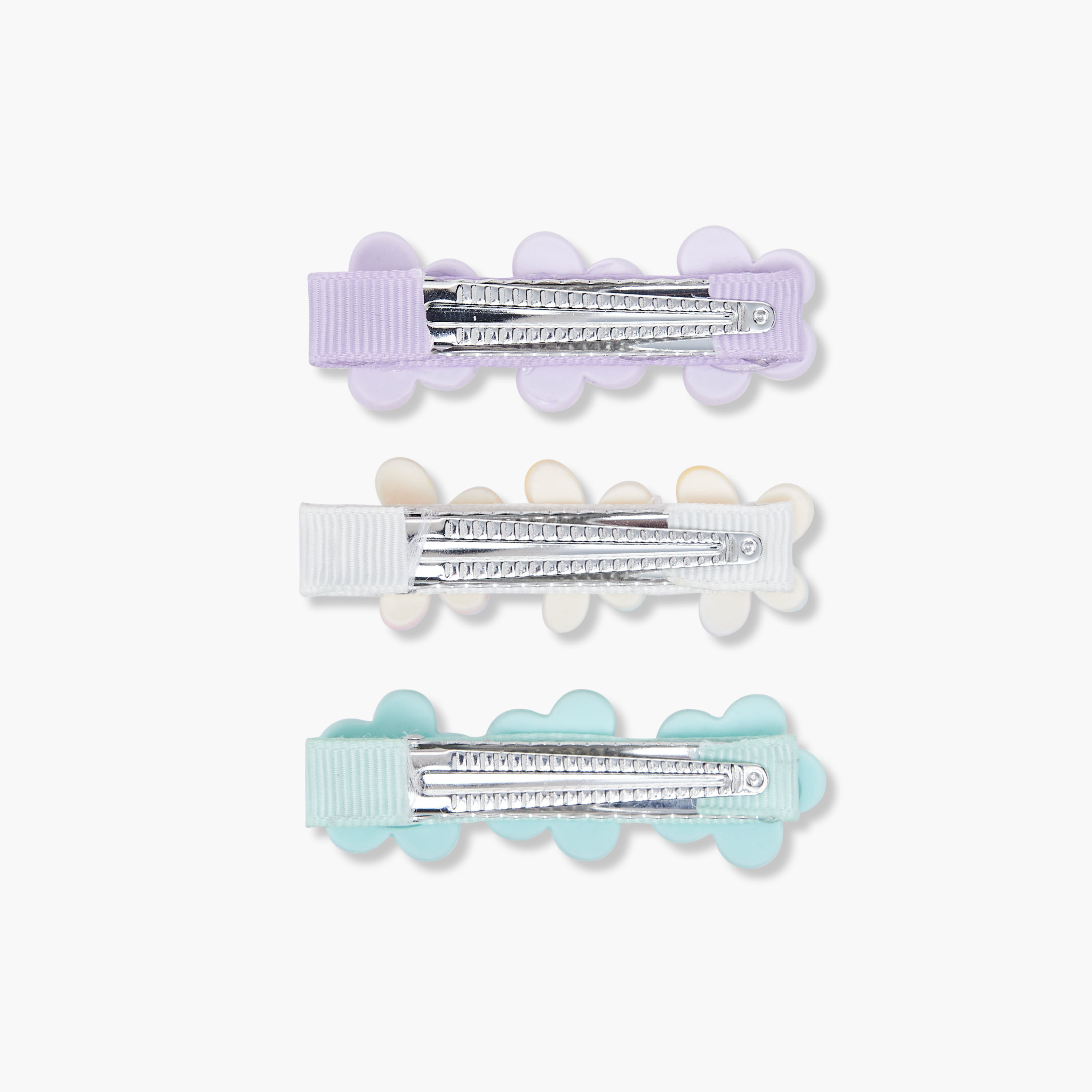 Pack of 3 Charmz Hair Clip with Floral Accent-baby-girls-accessories-hairaccessories-image-4