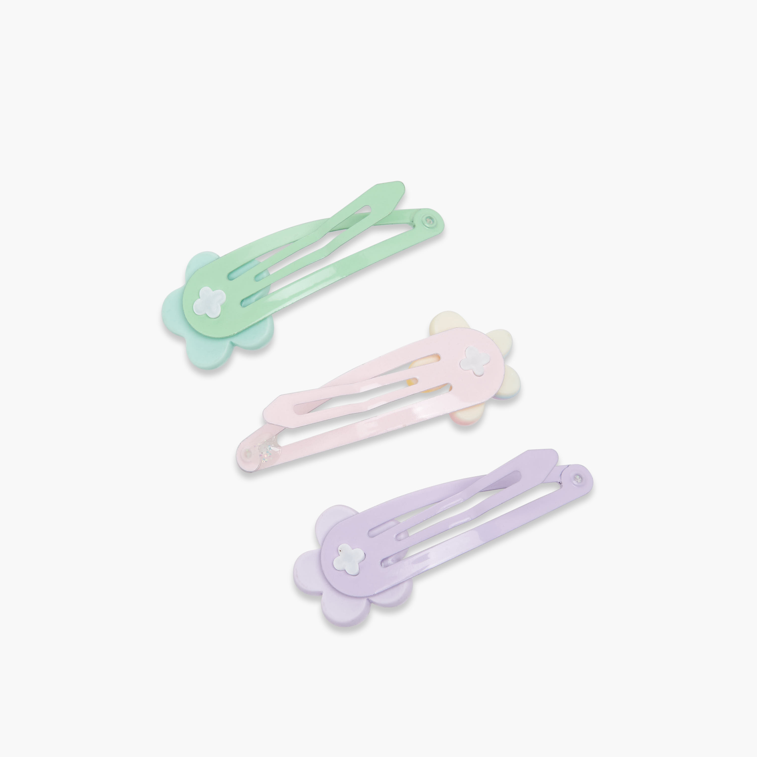 Pack of 3 Charmz Hair Clip with Floral Accent-baby-girls-accessories-hairaccessories-image-4