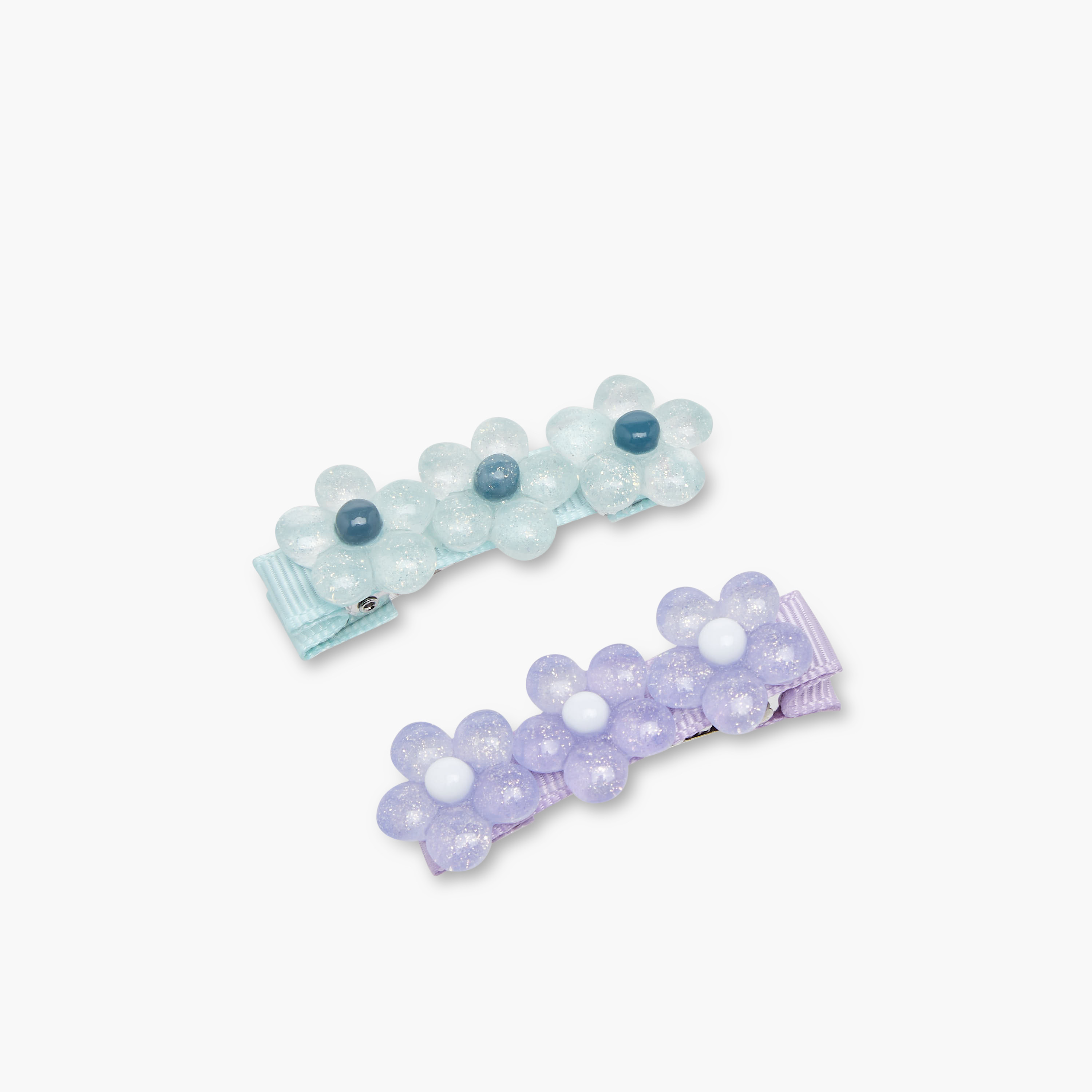Pack of 2 Charmz Hair Clip with Floral Accent-baby-girls-accessories-hairaccessories-image-2