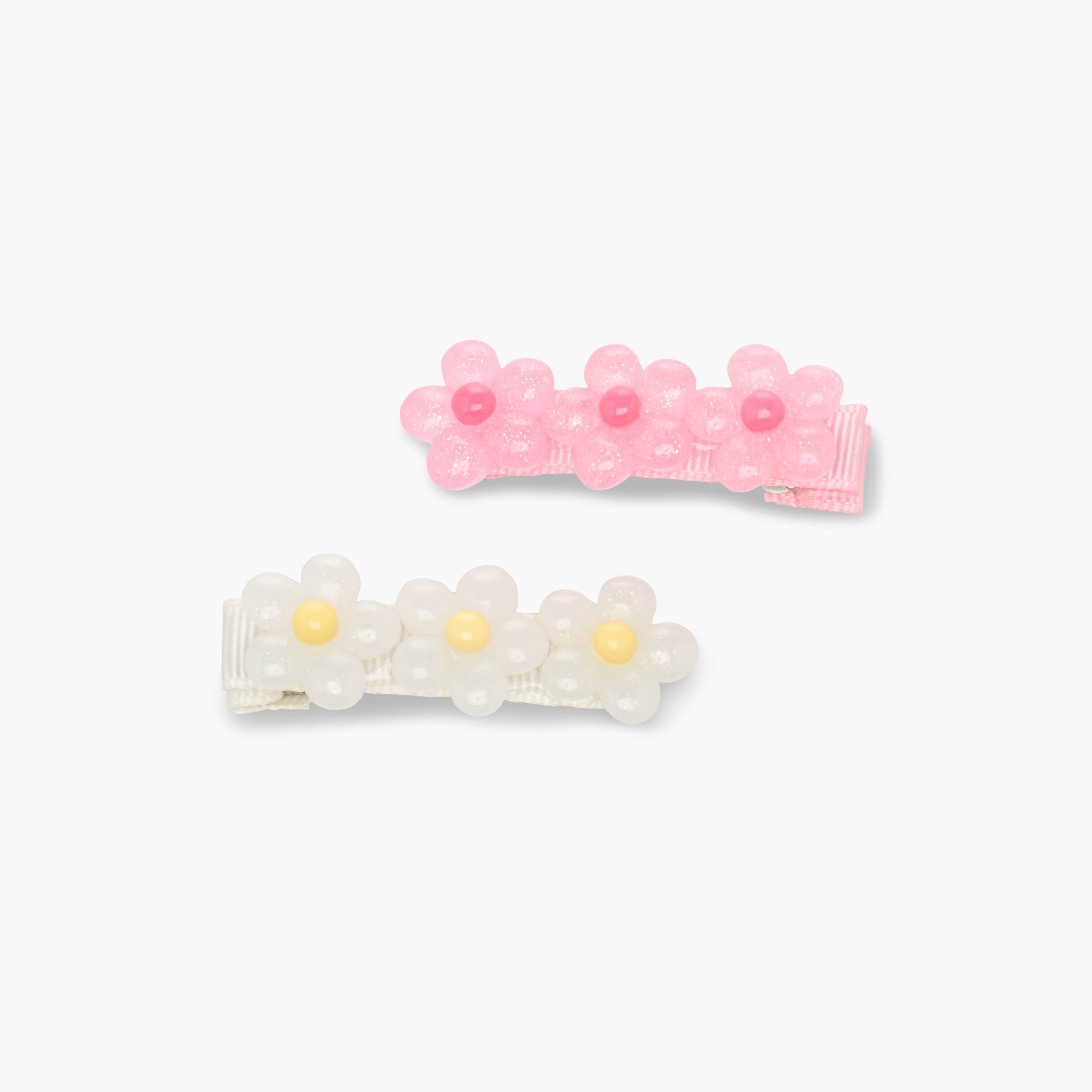 Pack of 2 Charmz Hair Clip with Floral Detail-baby-girls-accessories-hairaccessories-image-2
