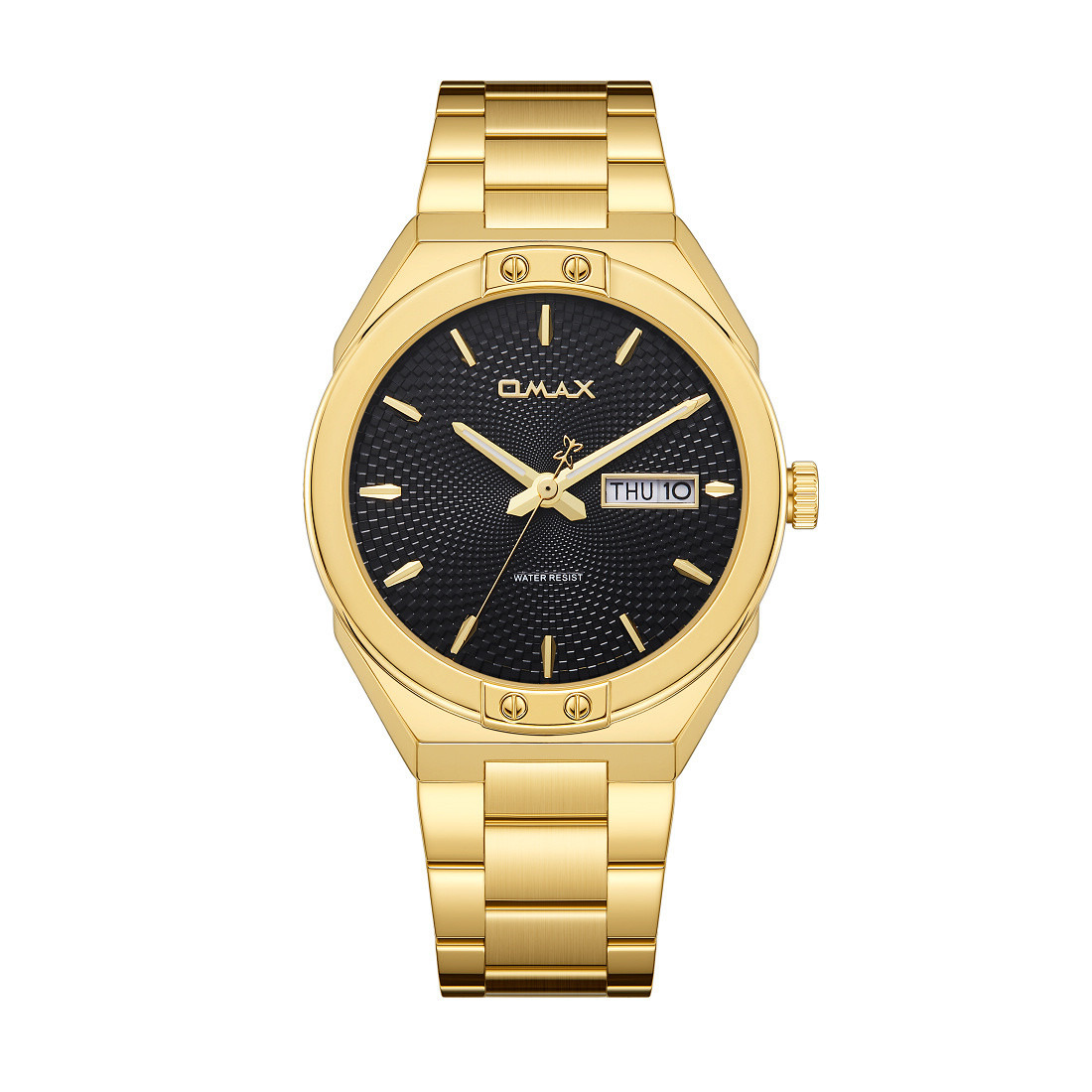 OMAX Gold Tone Men's Analog Watch-men-watchesandjewellery-watches-image-1