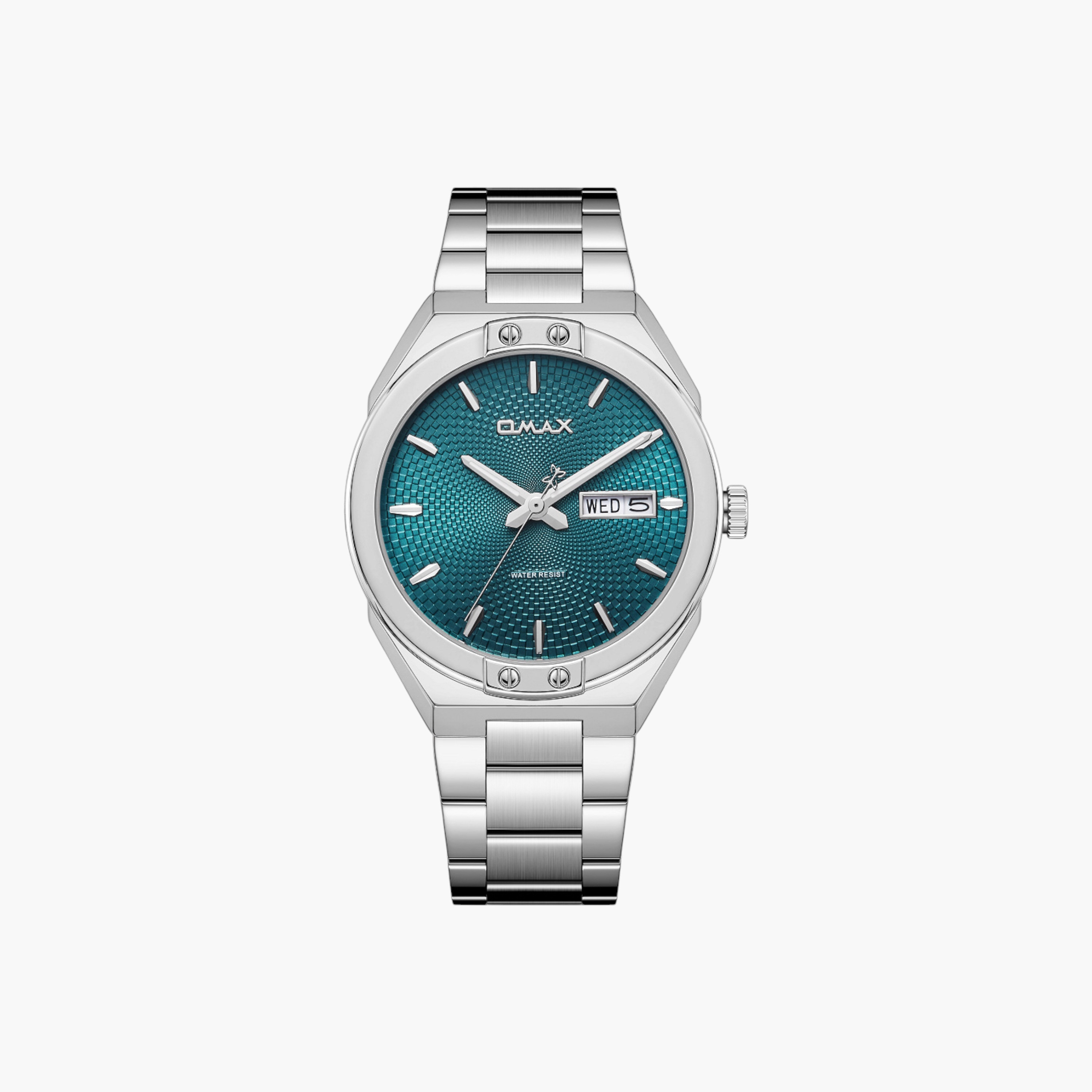 OMAX Silver Stainless Steel Watch-men-watchesandjewellery-watches-image-1