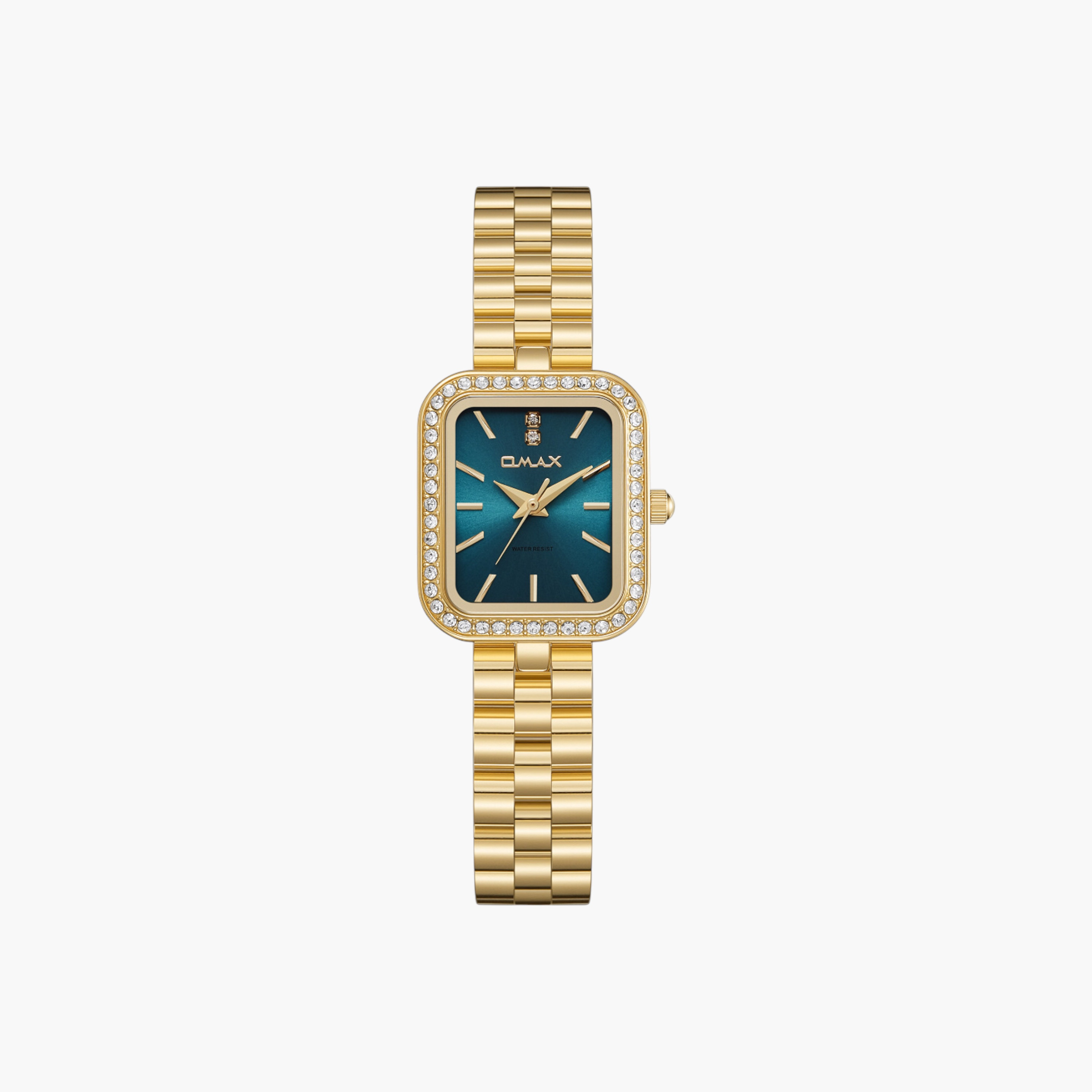 OMAX Gold-Tone Rectangular Women's Watch-women-watchesandjewellery-watches-image-7
