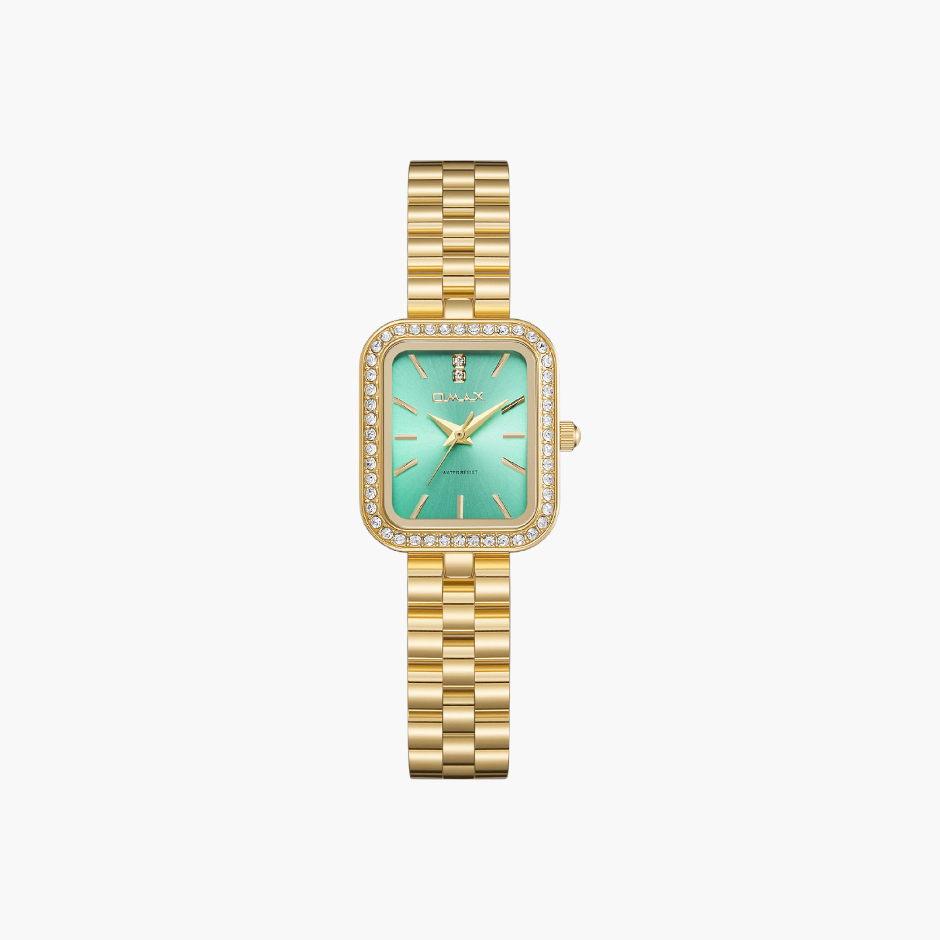 OMAX Gold-Tone Rectangular Women's Watch-women-watchesandjewellery-watches-image-10