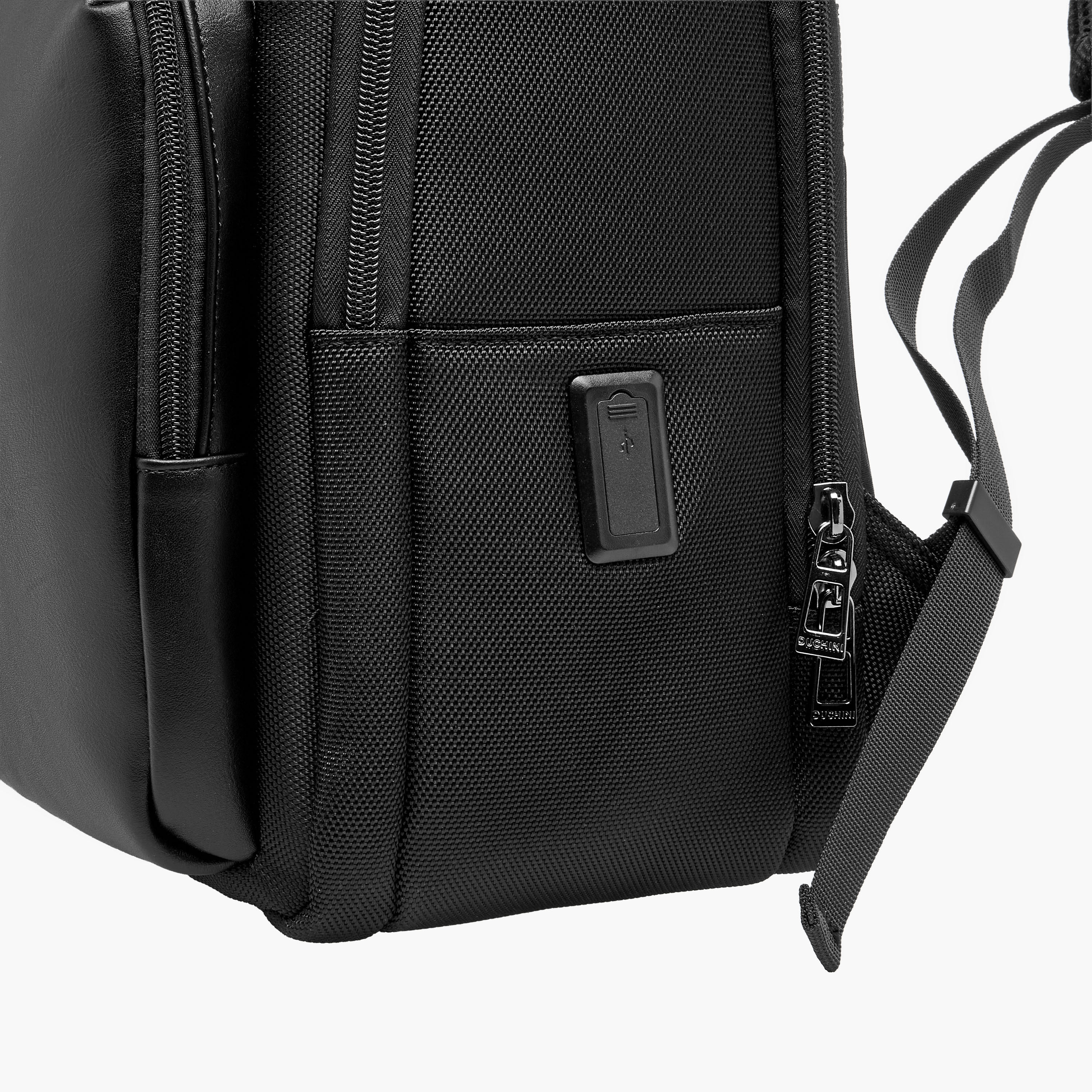 Duchini Men Textured Backpack-travel-luggagesandbags-backpacks-image-6