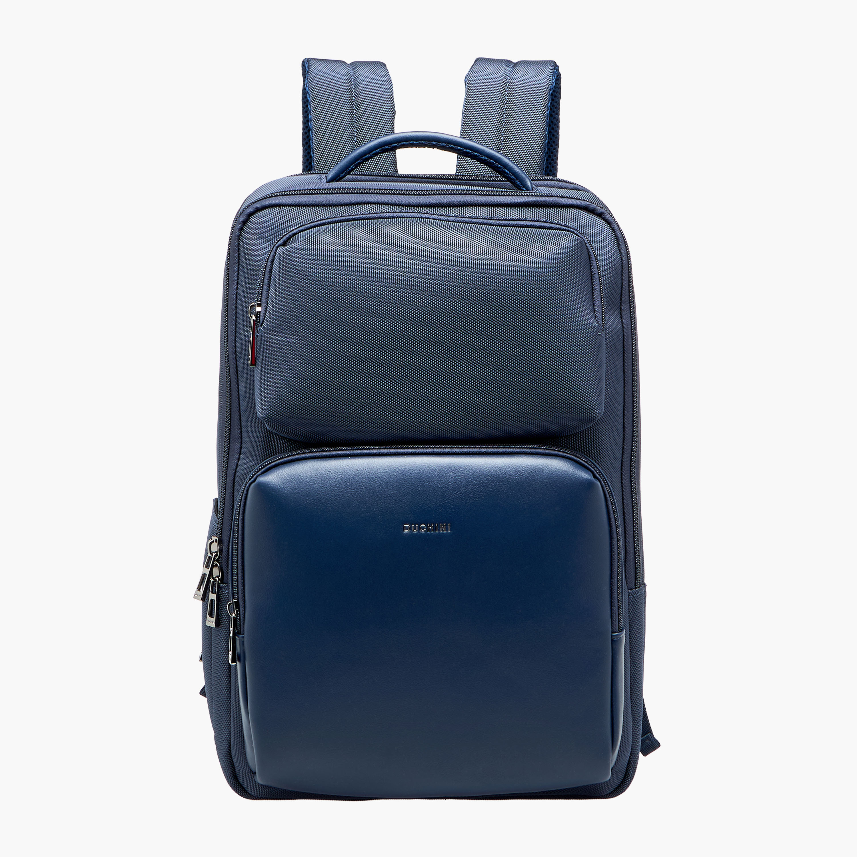 Duchini Men Textured Backpack-men-bags-image-1