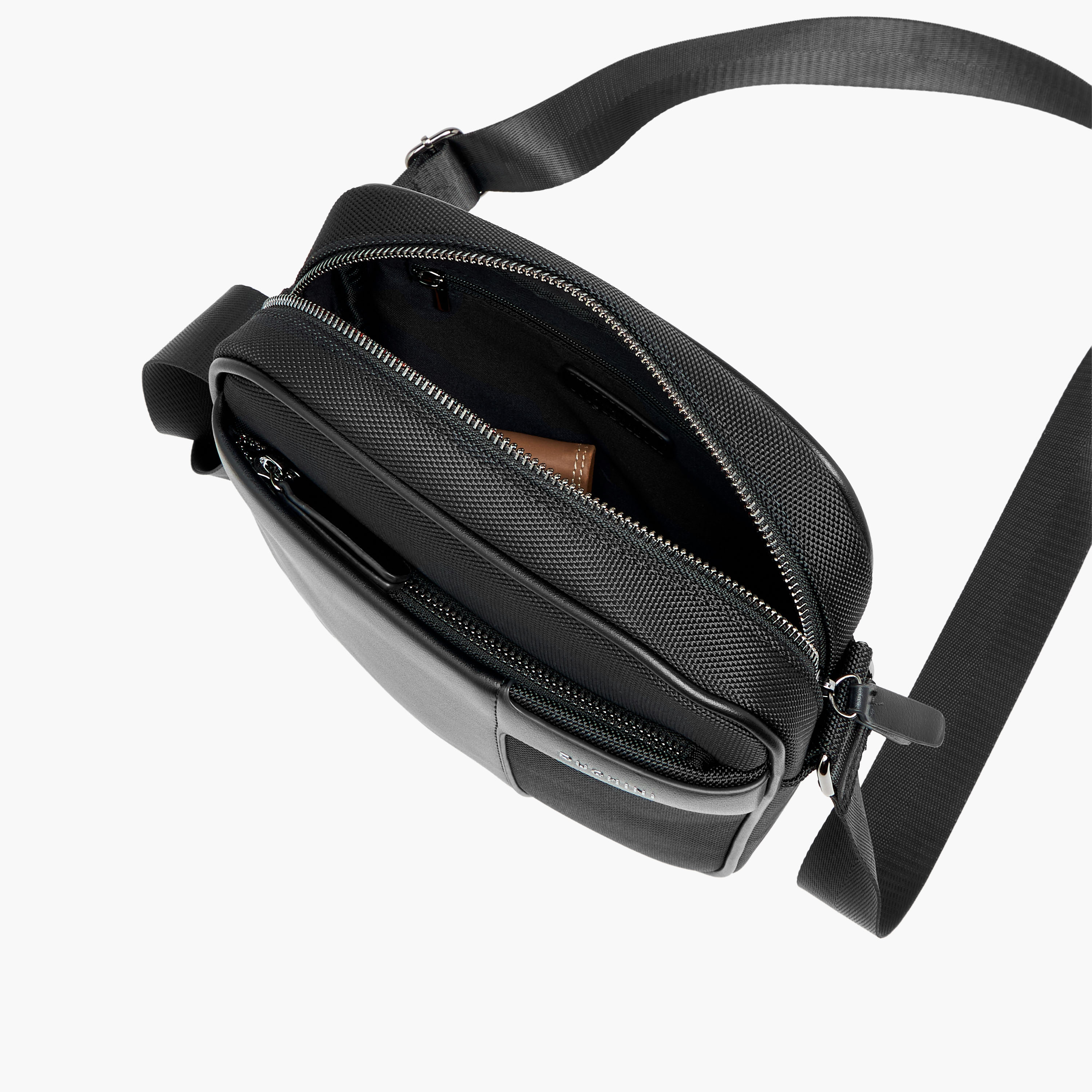Duchini Men Textured Crossbody Bag-men-bags-image-9