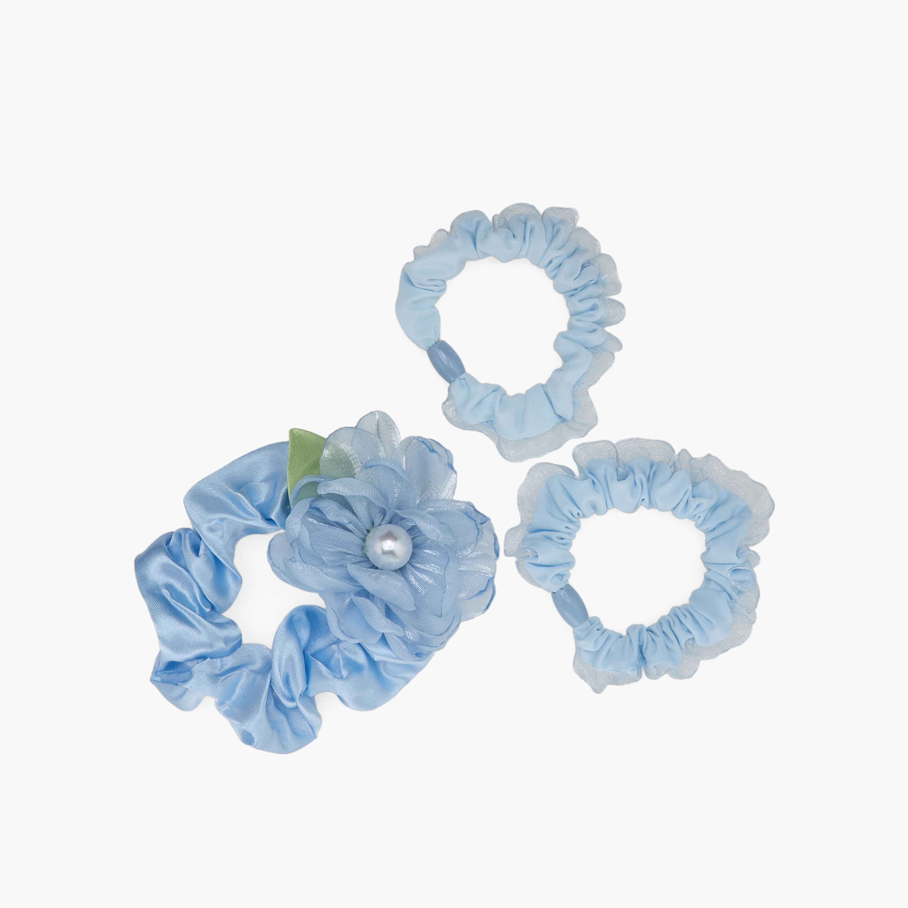 طقم من 3 سكرنشي بزينة لؤلؤ من تشارمز-girls-accessories-hairaccessories-image-4
