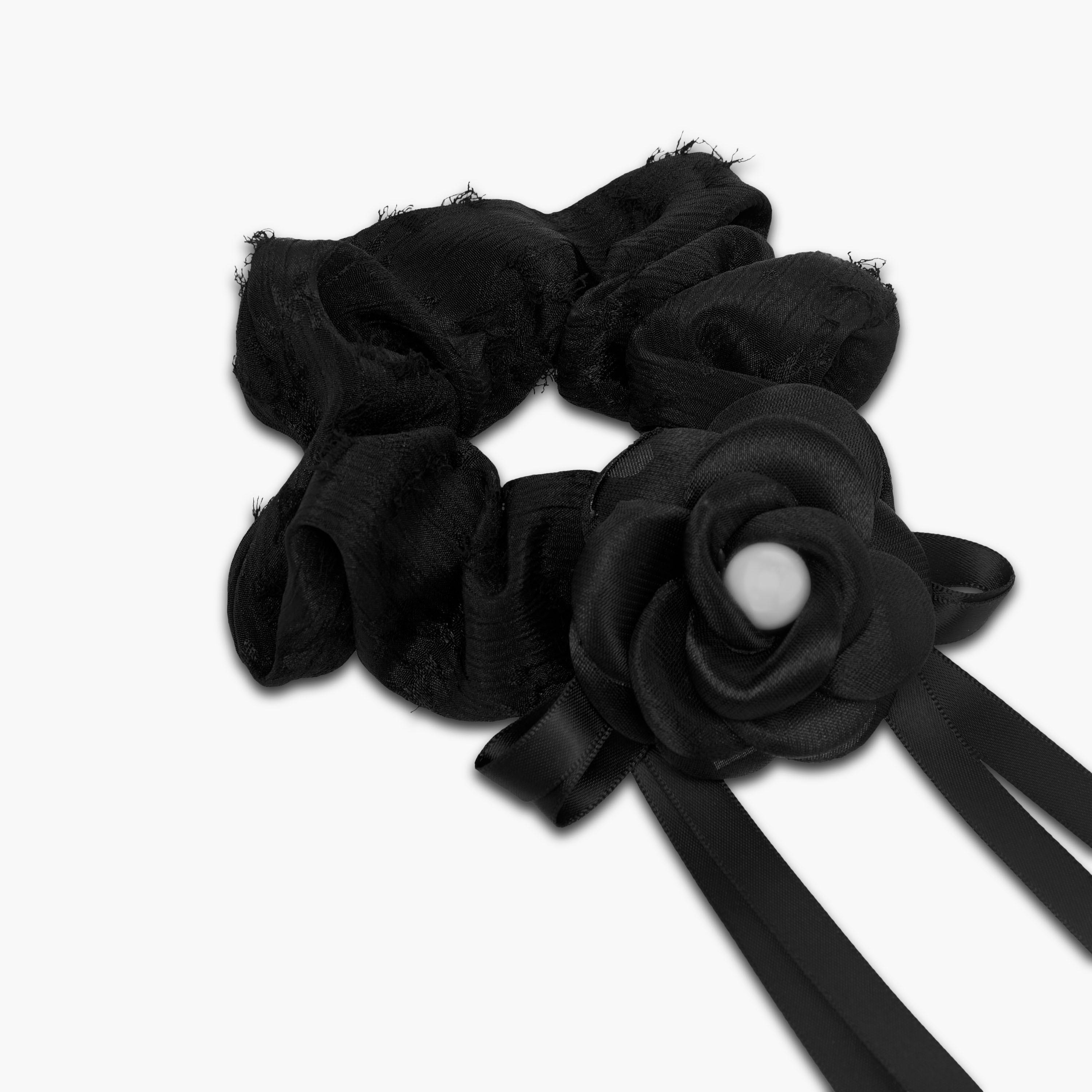 Charmz Scrunchie with Pearl Accent-girls-accessories-hairaccessories-image-2