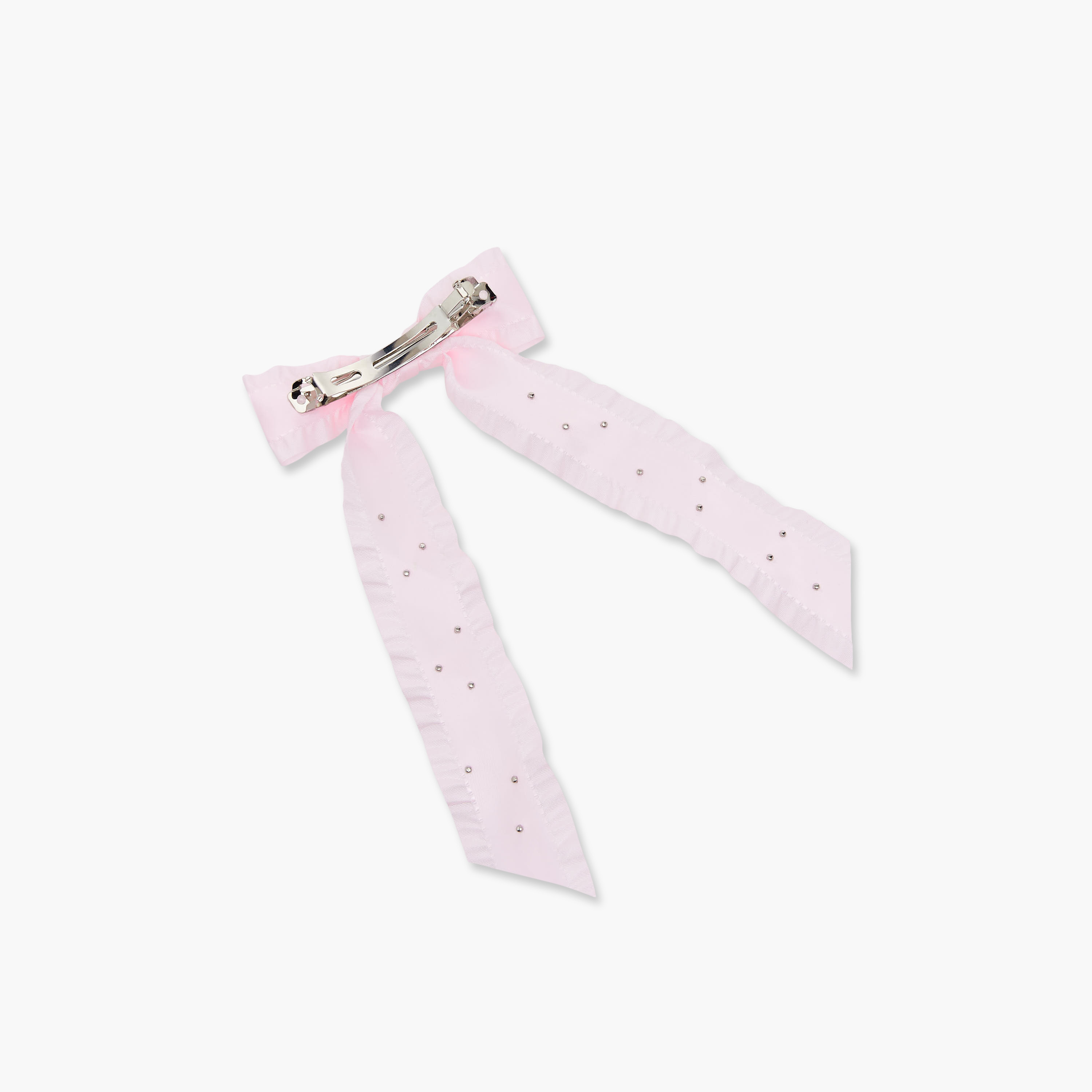 Charmz Bow Barrette Hair Clip with Pearl Embellished Detail-baby-girls-accessories-hairaccessories-image-3