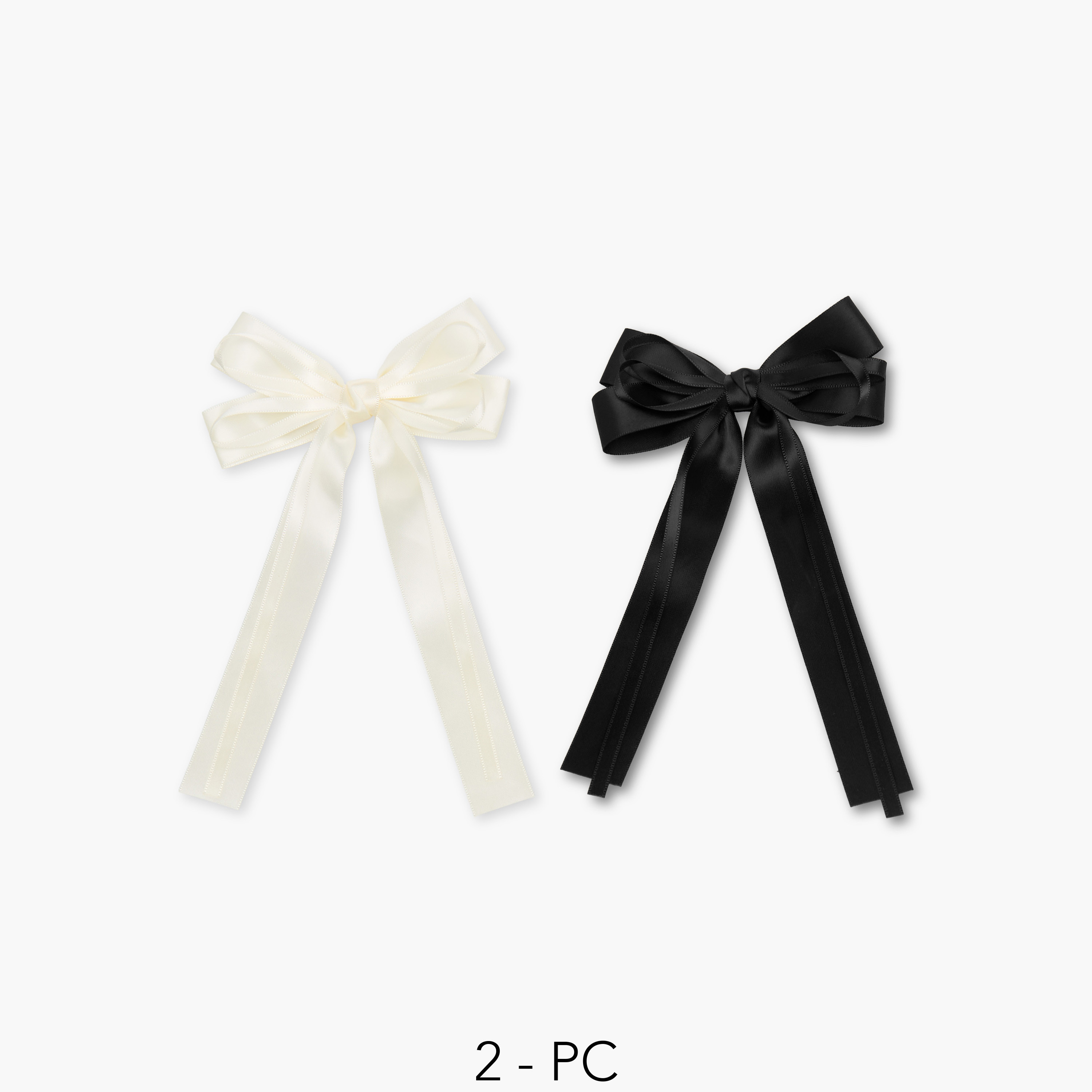 Pack of 2 Charmz Hair Clip with Bow Shape-girls-accessories-hairaccessories-image-1