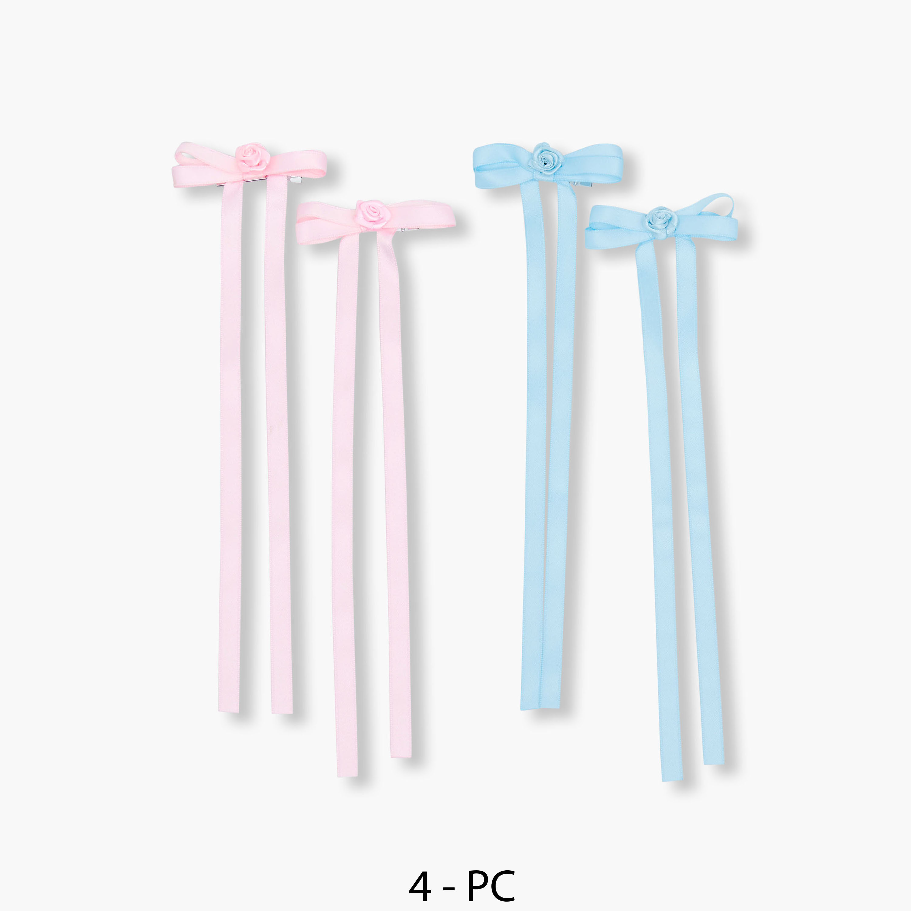 طقم مشابك شعر بفيونكة قطعتين من تشارمز-girls-accessories-hairaccessories-image-1