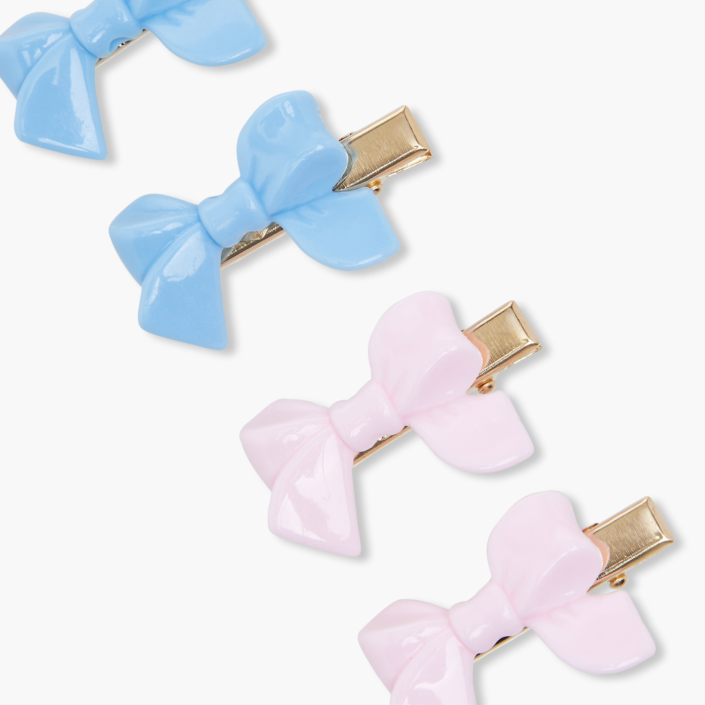 Pack of 4 Charmz Hair Clip with Bow Accent-girls-accessories-hairaccessories-image-3