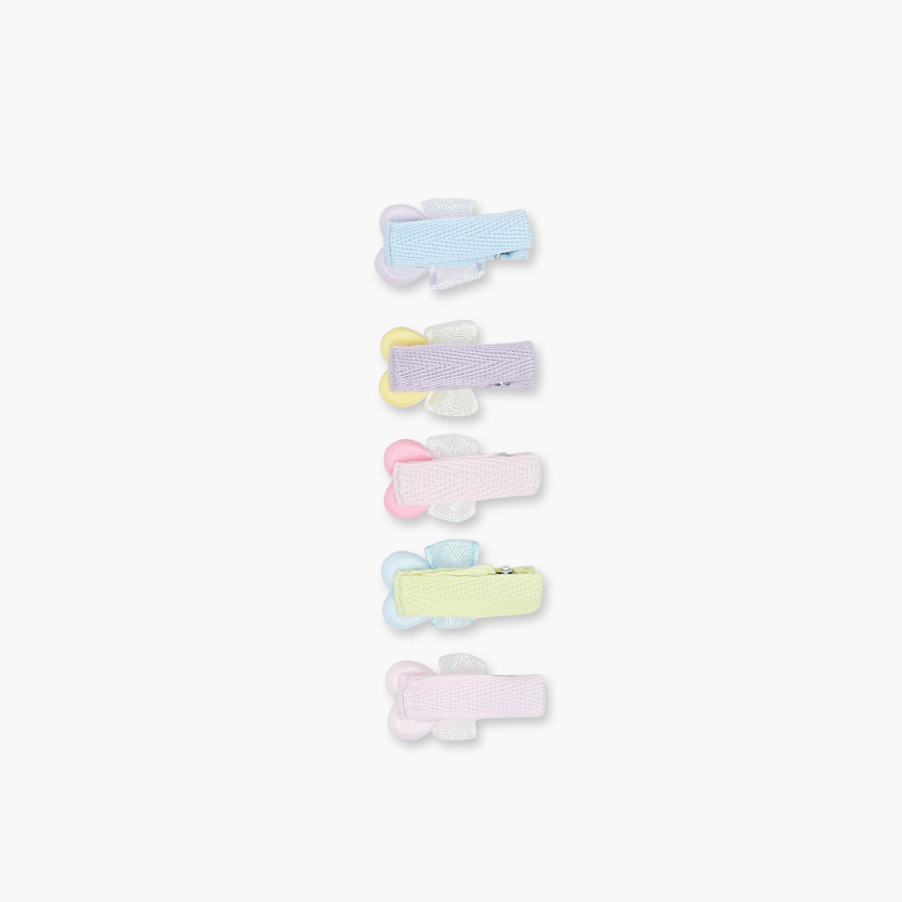 Pack of 5 Charmz Hair Clip with Heart Accent-girls-accessories-hairaccessories-image-4