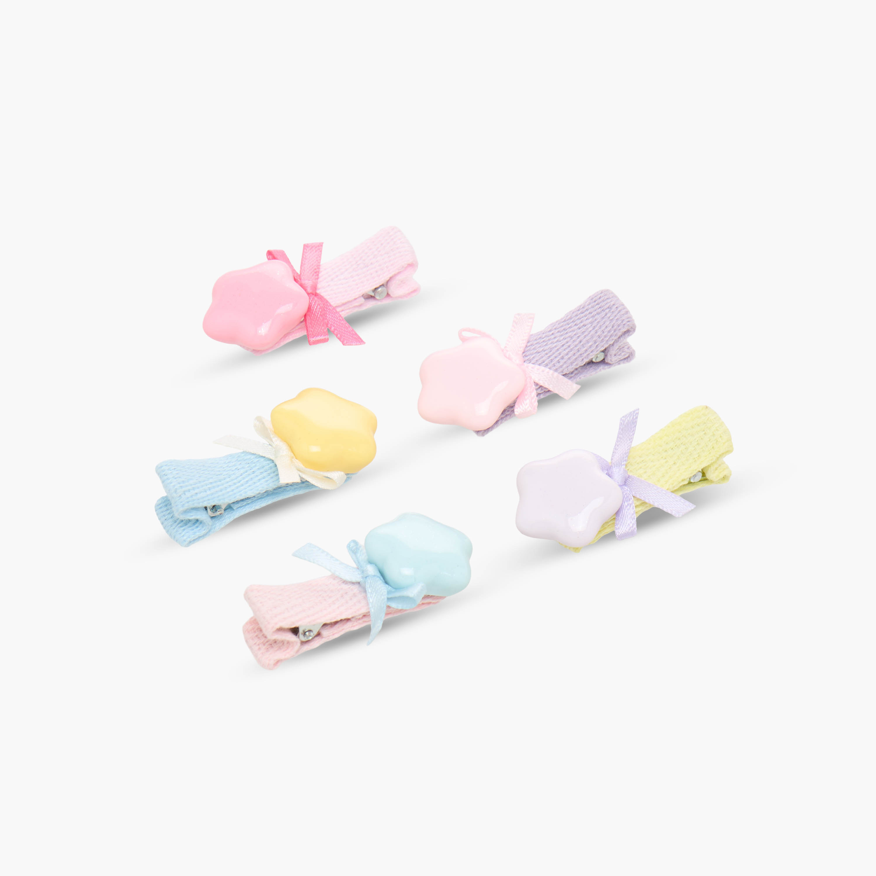 Pack of 5 Charmz Hair Clip with Embellishment-baby-girls-accessories-hairaccessories-image-2