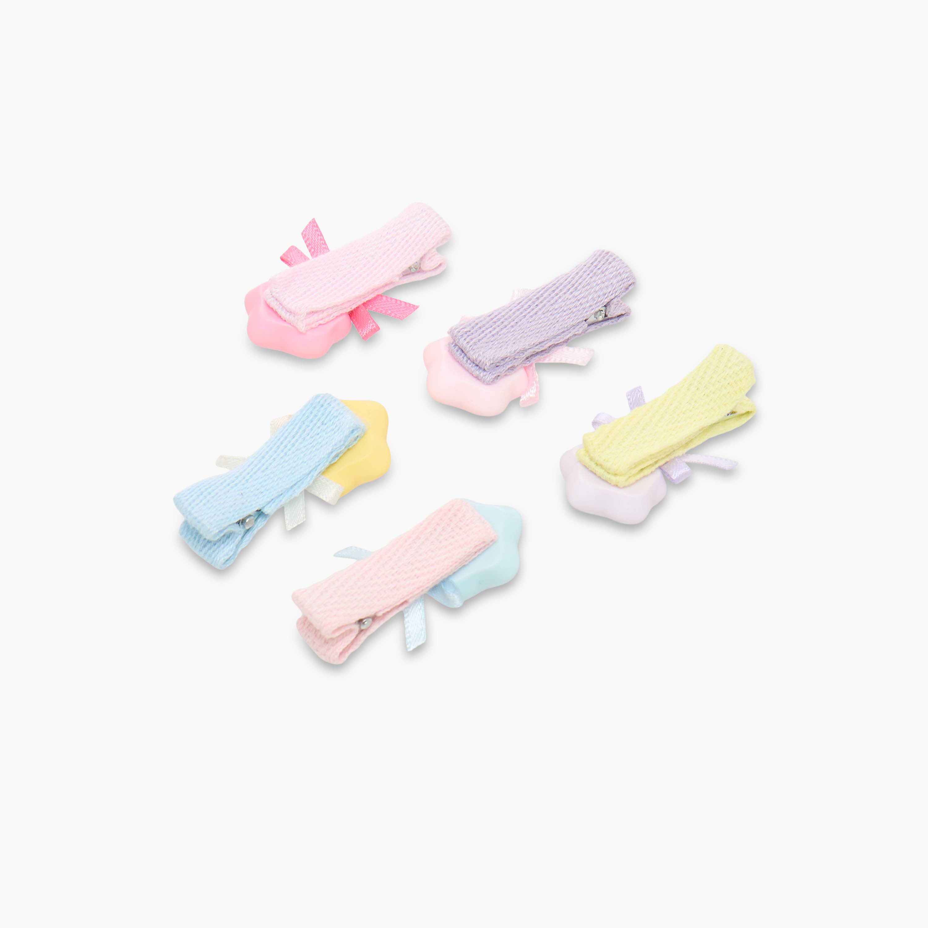 Pack of 5 Charmz Hair Clip with Embellishment-baby-girls-accessories-hairaccessories-image-3