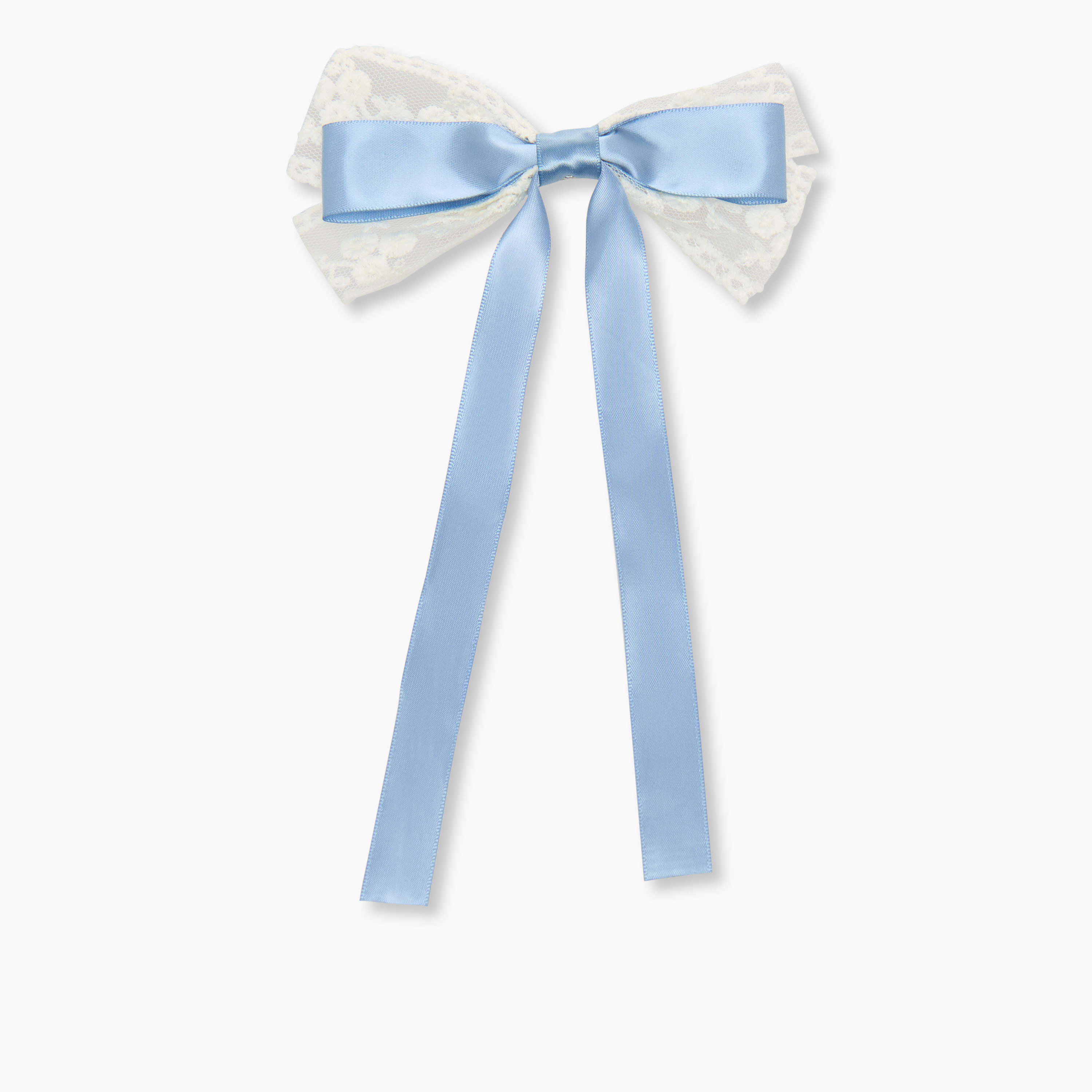 Pack of 3 Charmz Hair Clip with Lace Detail-girls-accessories-hairaccessories-image-2