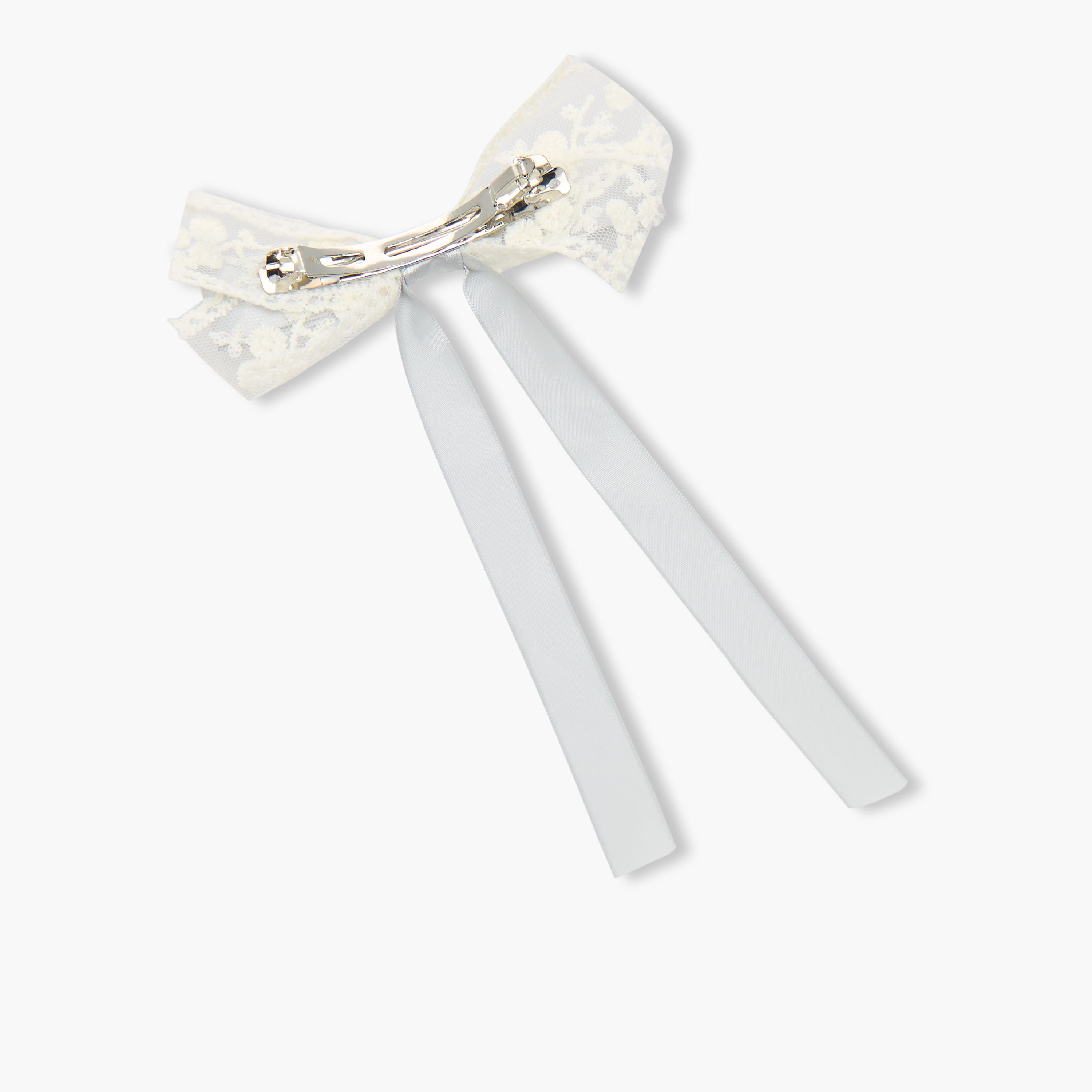 Pack of 3 Charmz Hair Clip with Lace Detail-girls-accessories-hairaccessories-image-6