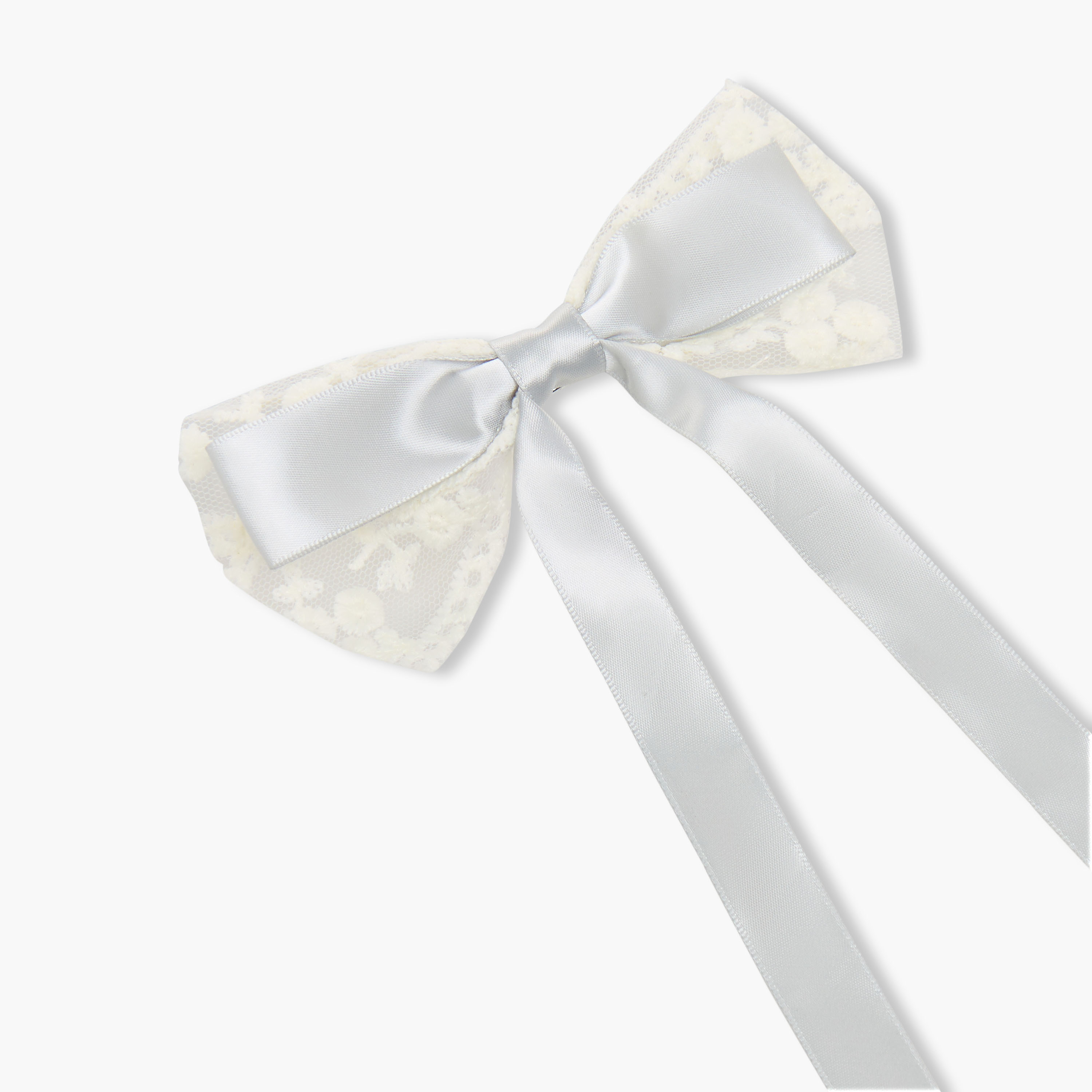 Pack of 3 Charmz Hair Clip with Lace Detail-girls-accessories-hairaccessories-image-9