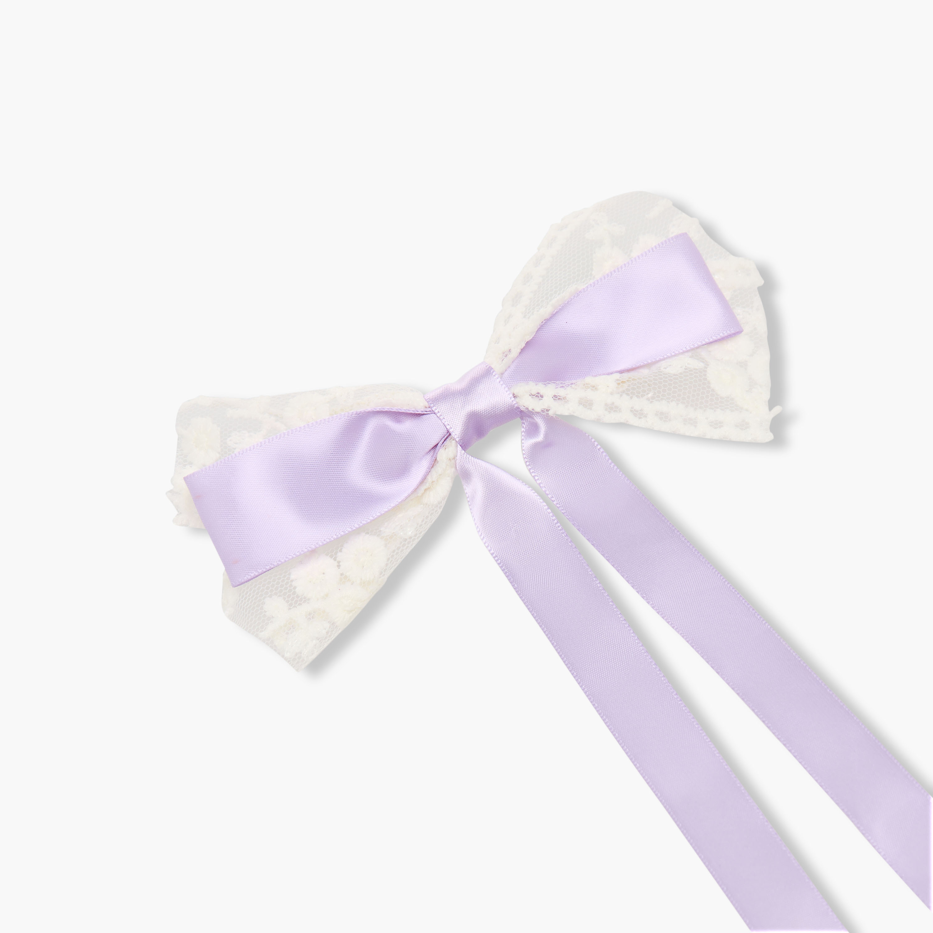 Pack of 3 Charmz Hair Clip with Lace Detail-girls-accessories-hairaccessories-image-10