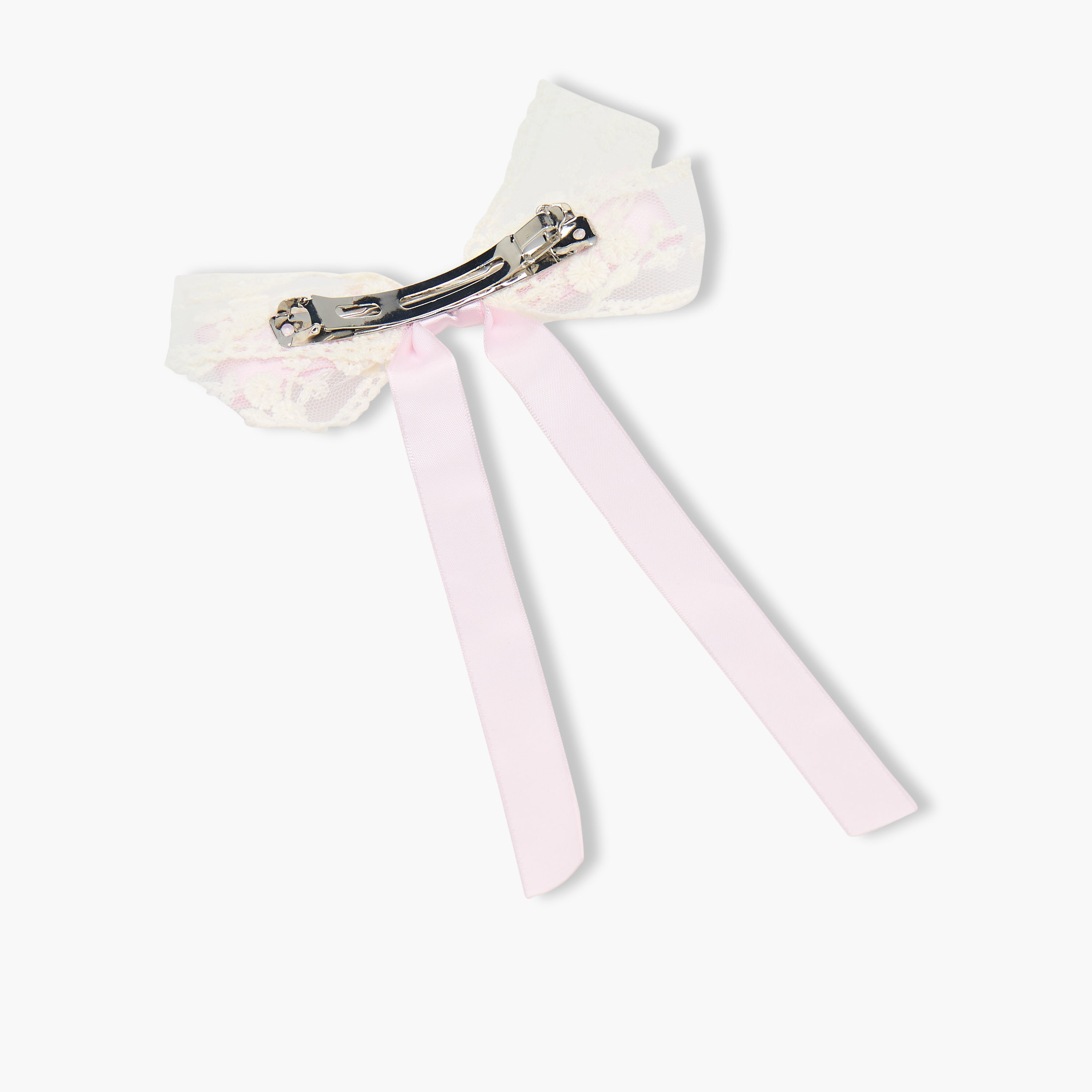 Pack of 3 Charmz Hair Clip with Lace Detail-girls-accessories-hairaccessories-image-7