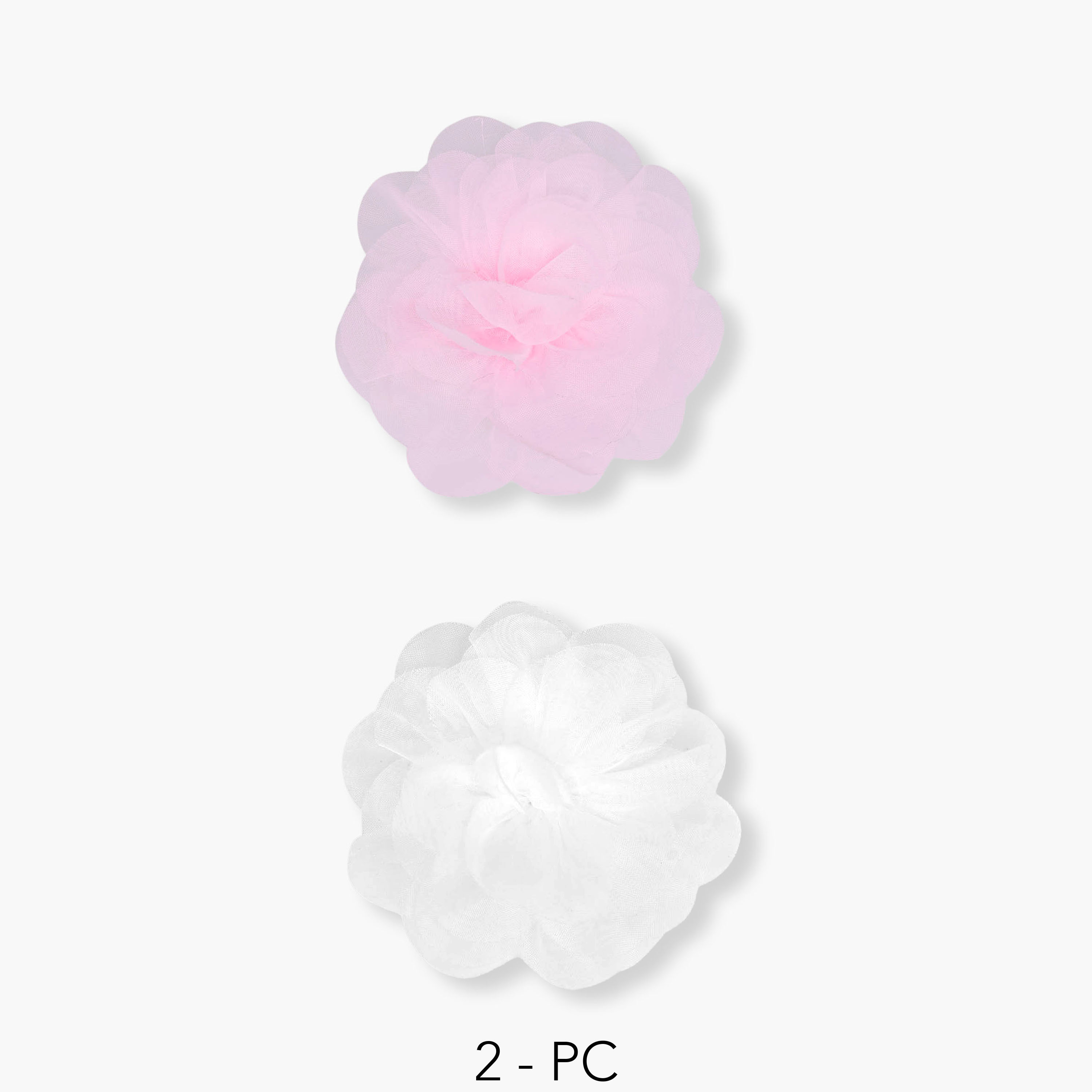 Pack of 2 Charmz Hair Clip with Flower Accent-baby-girls-accessories-hairaccessories-image-1