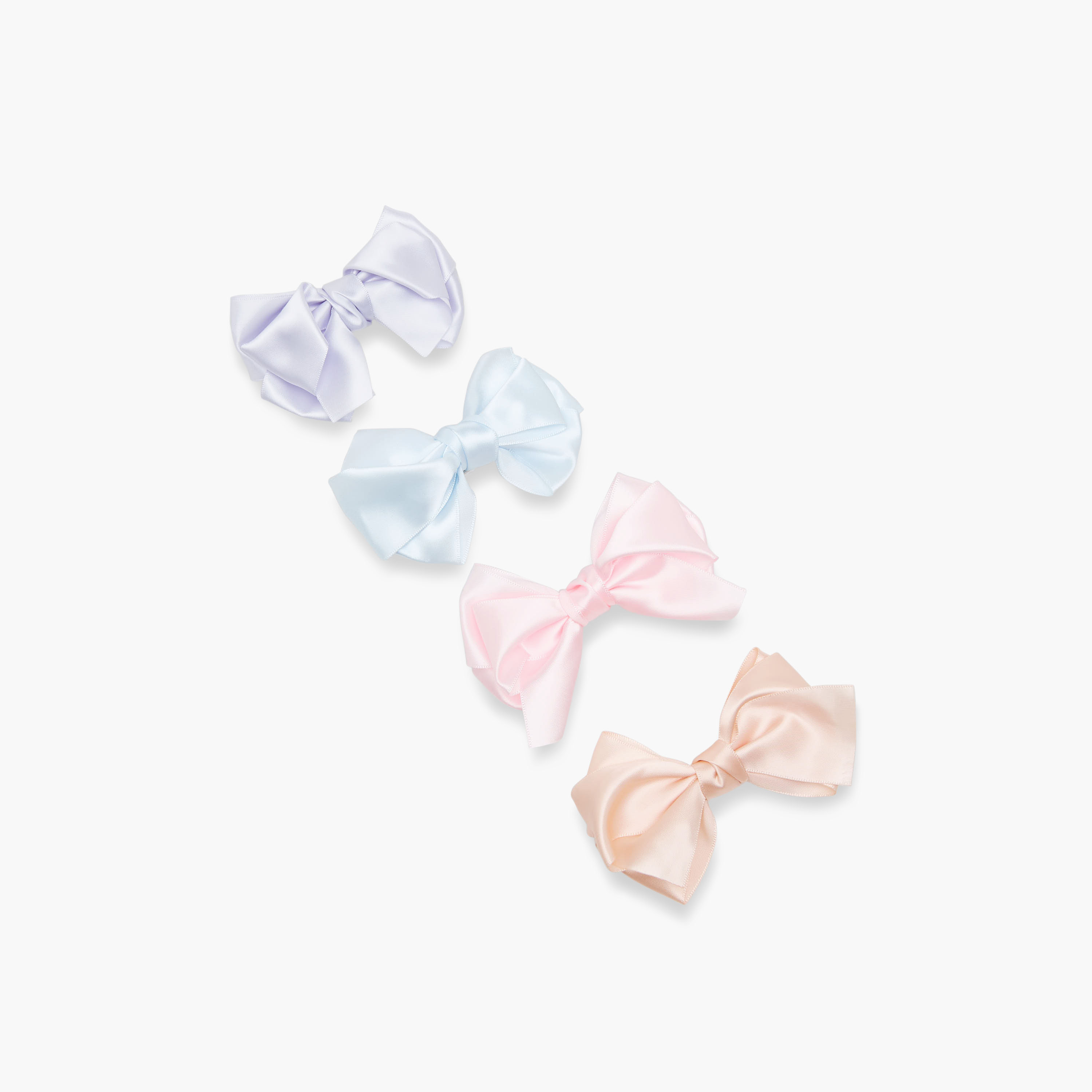 مشابك شعر بفيونكة من تشارمز – طقم من 4 قطع-girls-accessories-hairaccessories-image-2