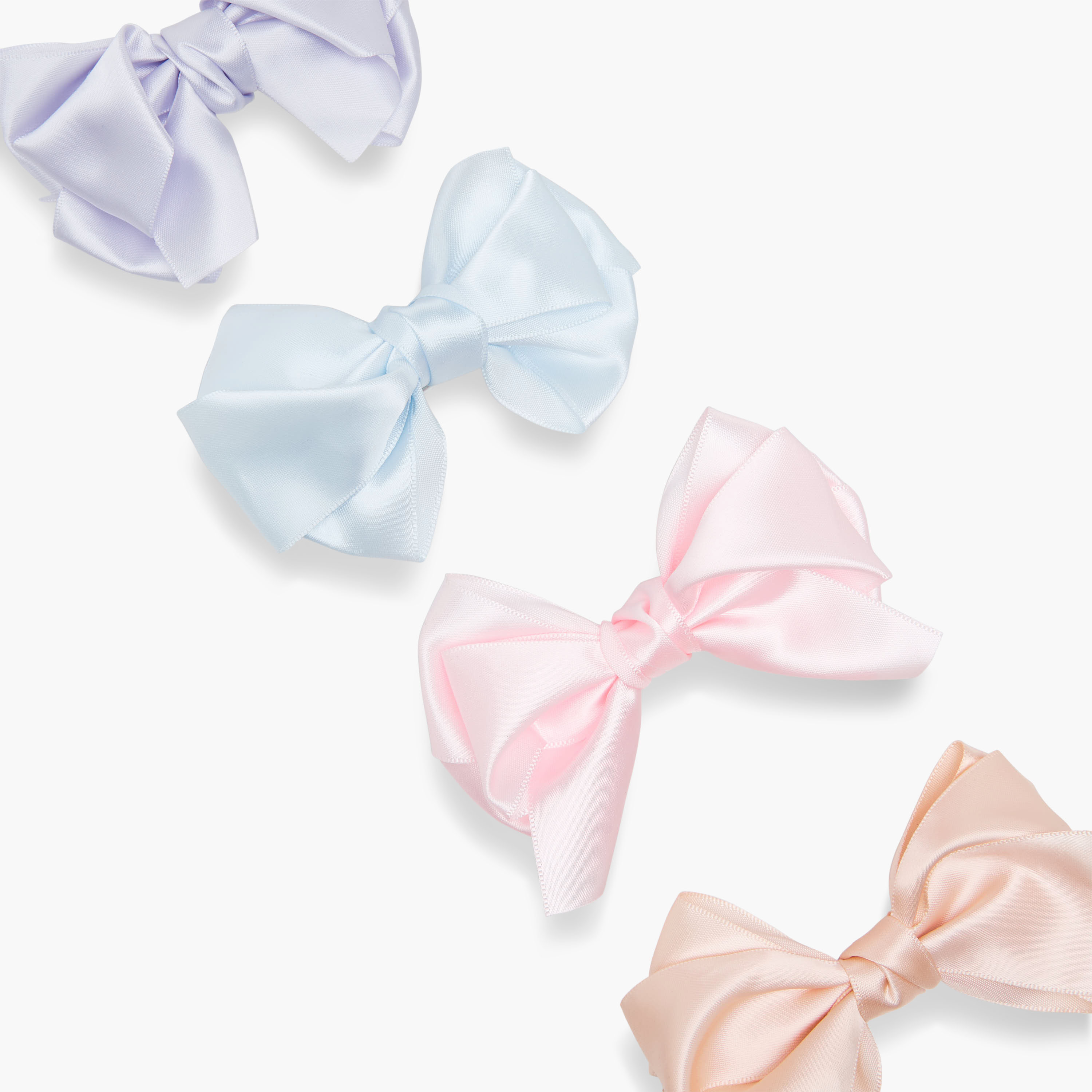 مشابك شعر بفيونكة من تشارمز – طقم من 4 قطع-girls-accessories-hairaccessories-image-3