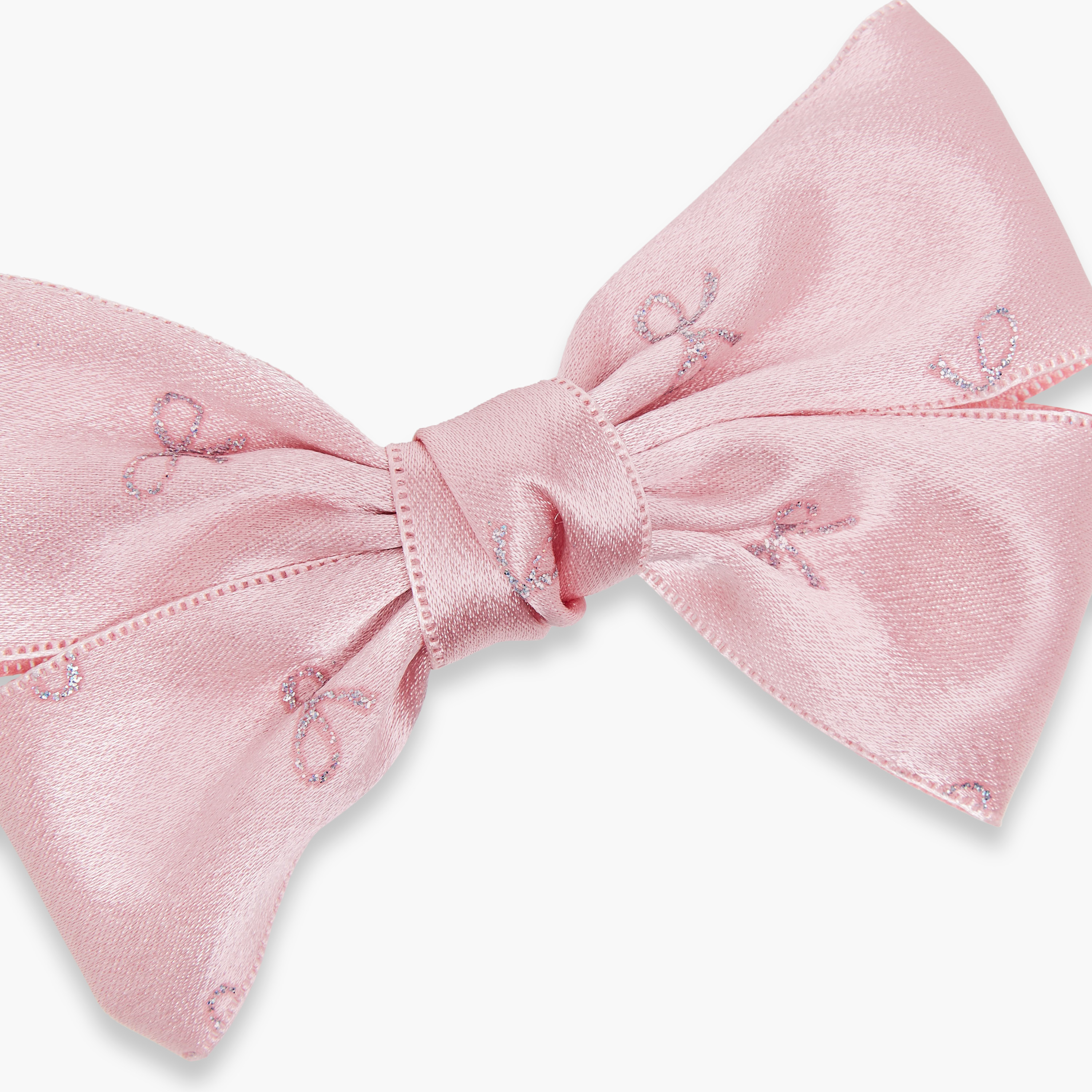 Charmz Hair Clip with Bow Glitter Print-girls-accessories-hairaccessories-image-2