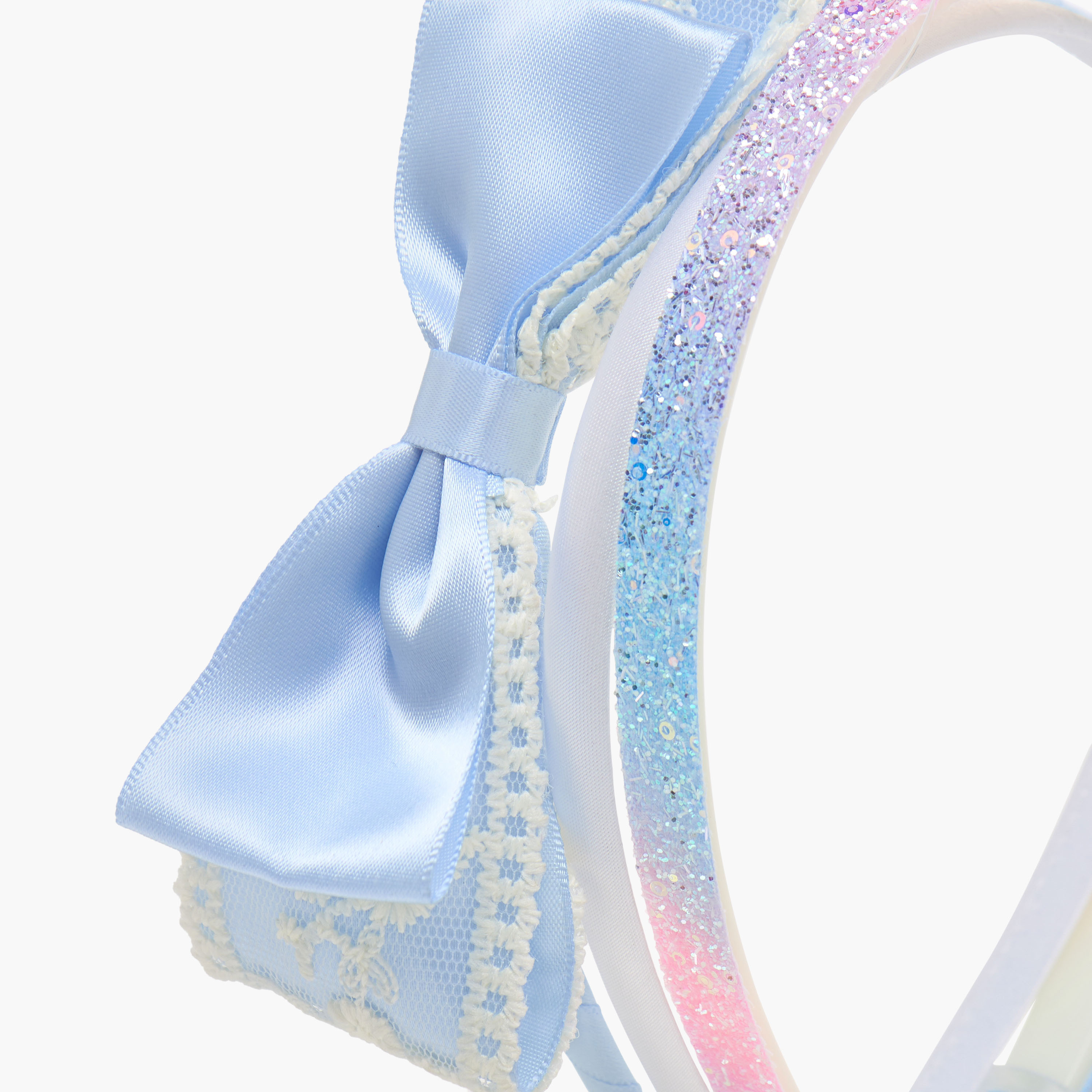 Pack of 3 Charmz Hairband with Bow and Glitter Accent-baby-girls-accessories-hairaccessories-image-6