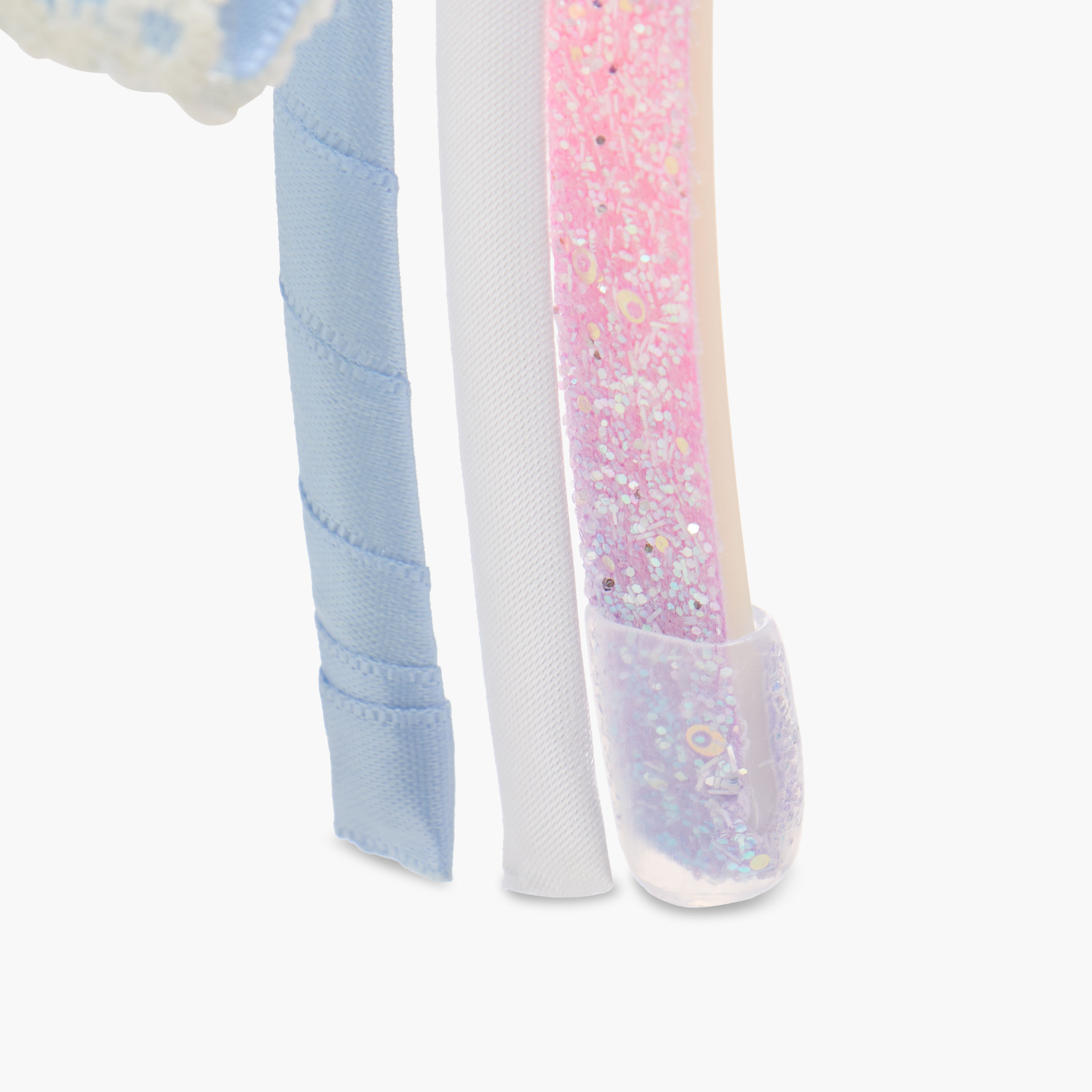 Pack of 3 Charmz Hairband with Bow and Glitter Accent-baby-girls-accessories-hairaccessories-image-7