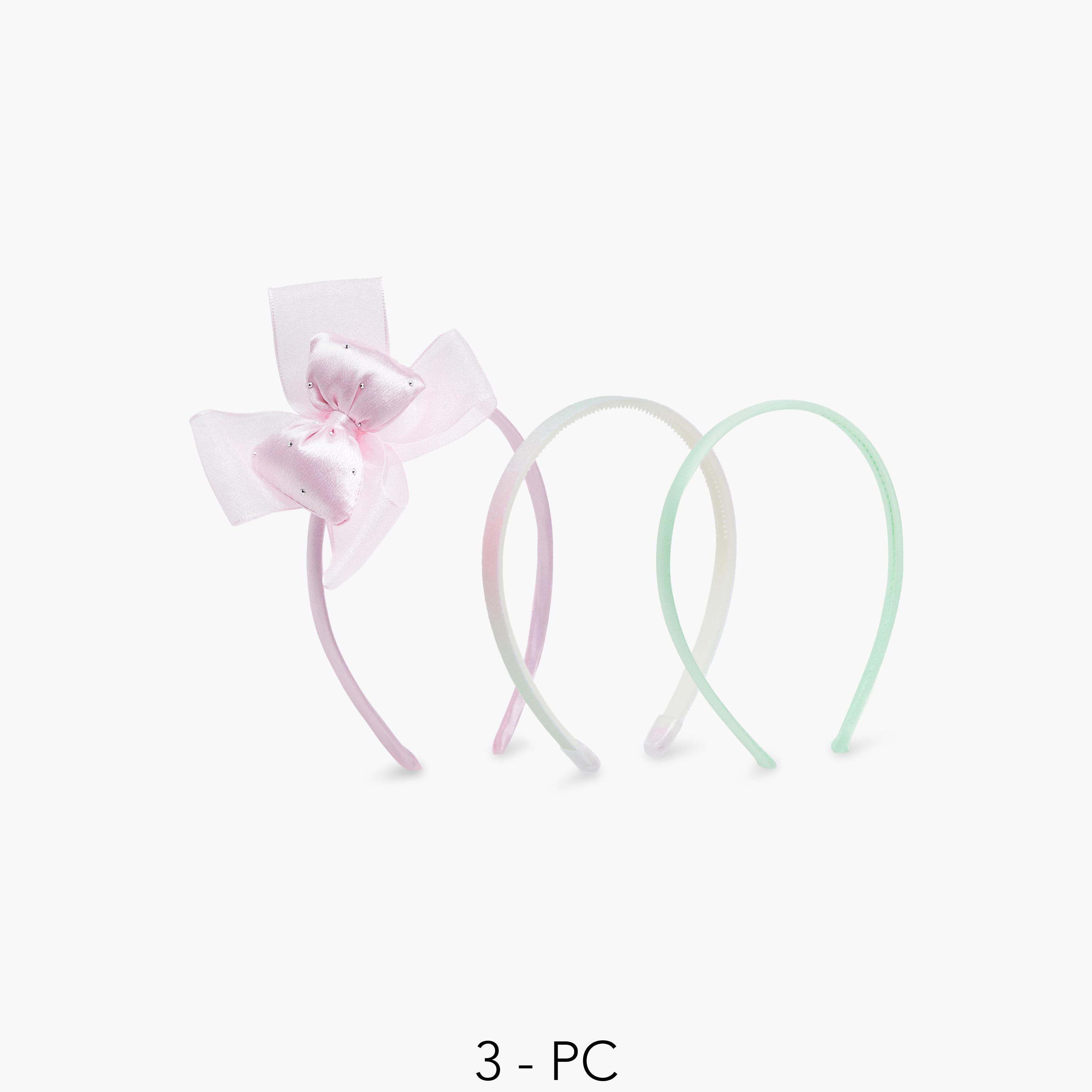 Pack of 3 Headband with Assorted Design-girls-accessories-hairaccessories-image-1