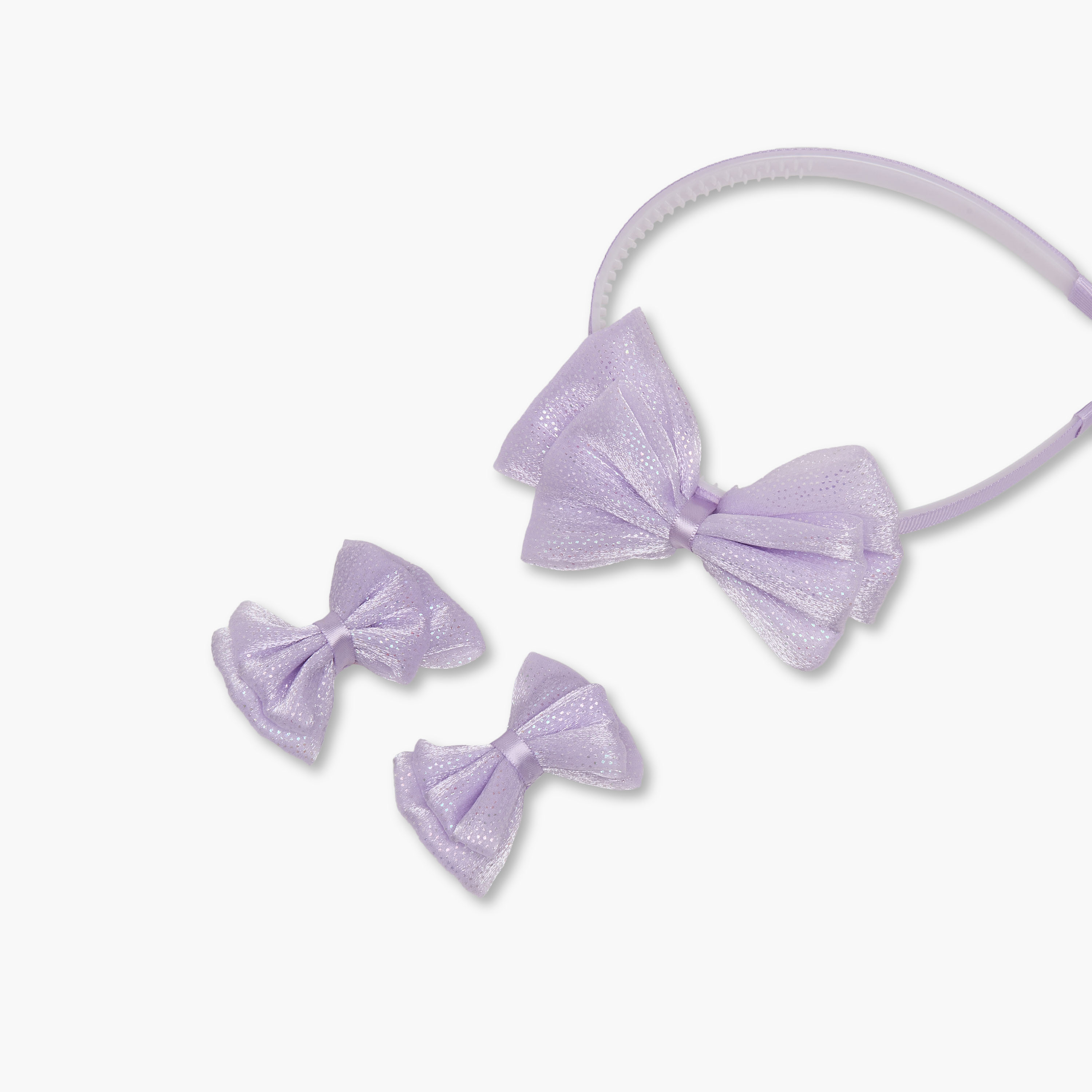 Set of 3 Charmz Hair Band with Clips-girls-accessories-hairaccessories-image-7