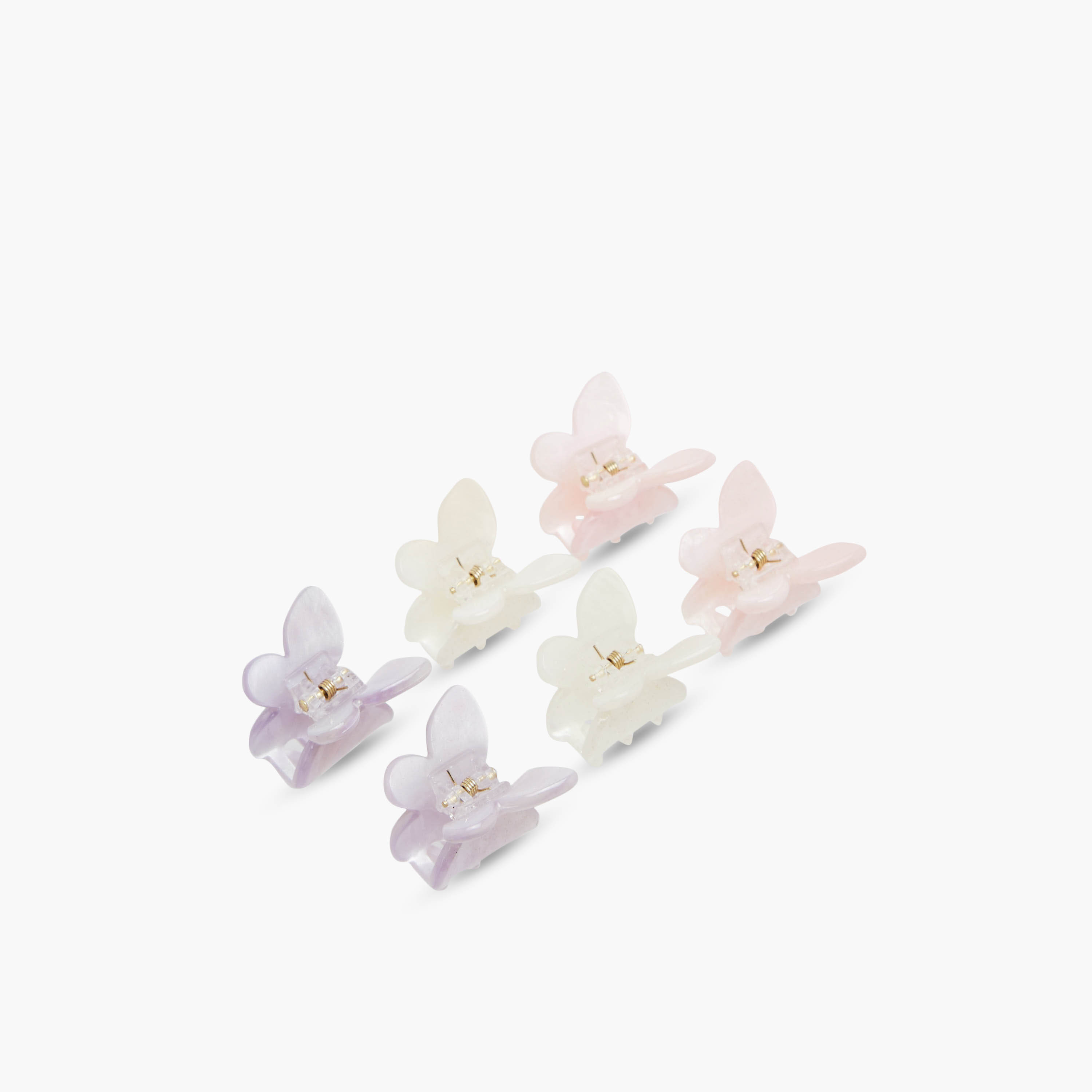 Pack of 6 Charmz Hair Clamp with Butterfly Design-girls-accessories-hairaccessories-image-5