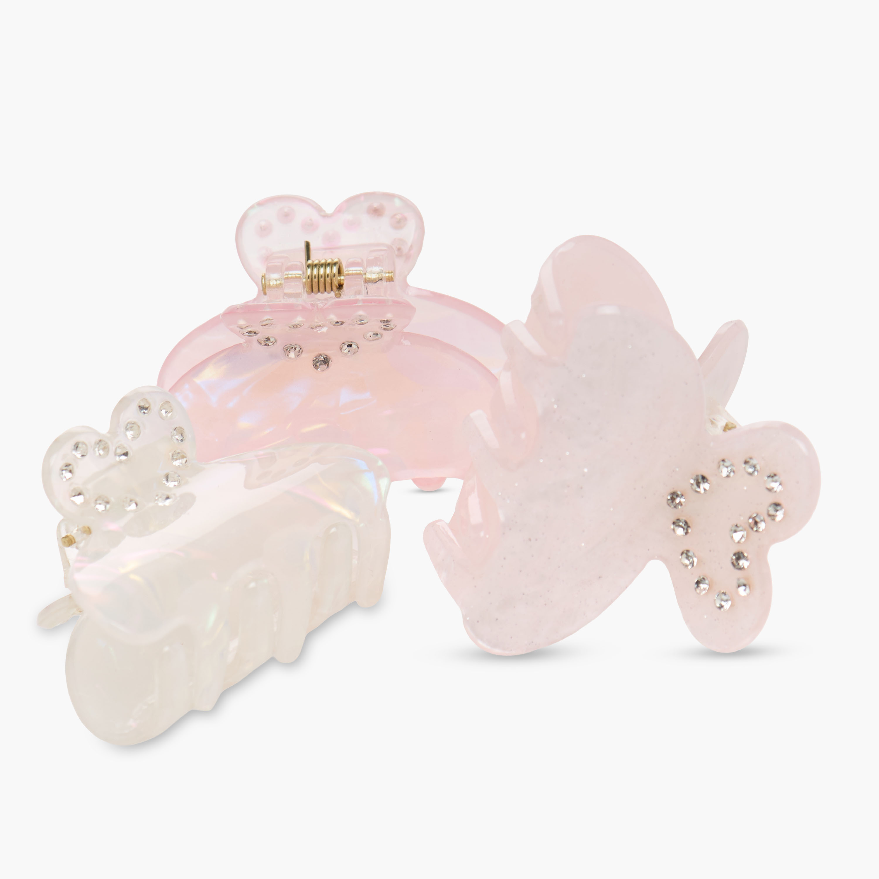 مشابك شعر مزينة من تشارمز - مجموعة من 3 قطع-girls-accessories-hairaccessories-image-6