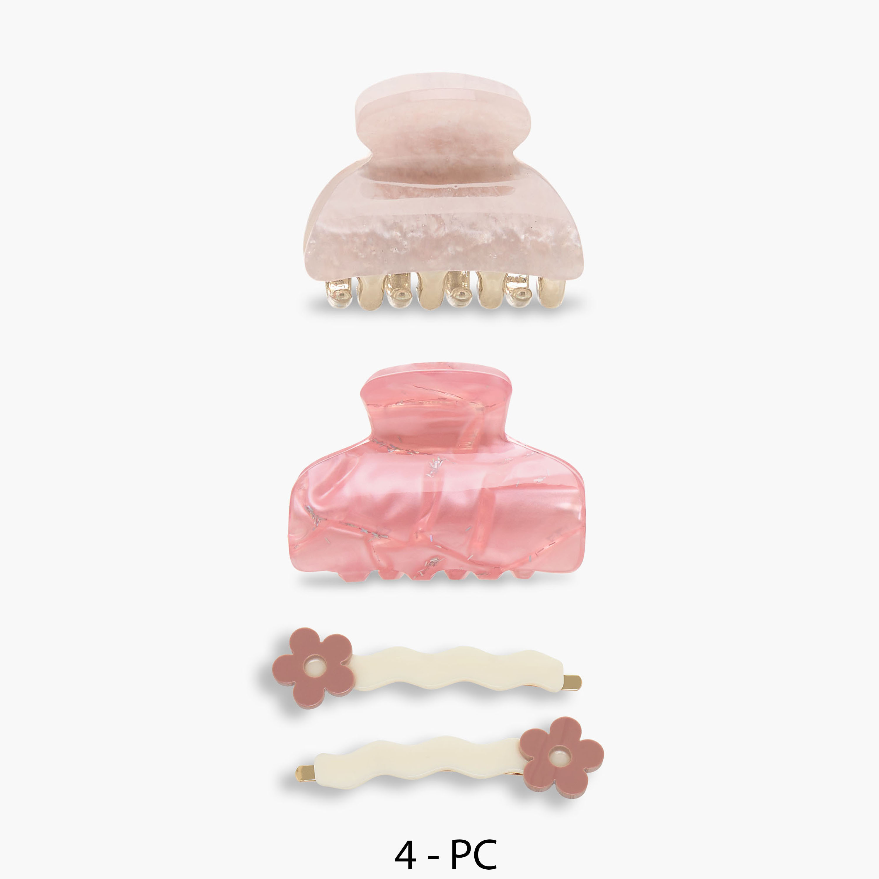 Set of 4 Charmz Hair Accessory with Embellishment-girls-accessories-hairaccessories-image-1