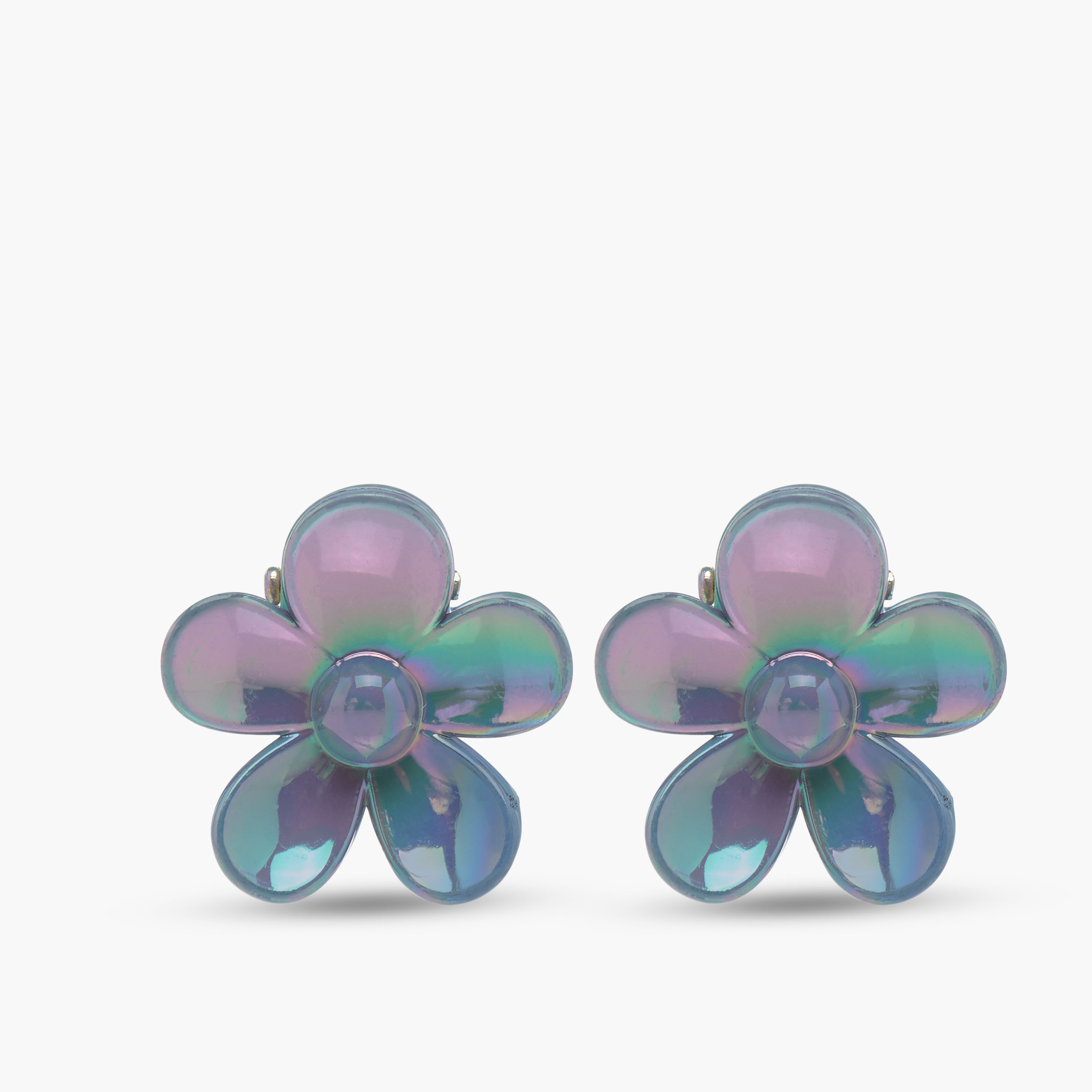 Pack of 6 Charmz Hair Clamp with Floral Design-girls-accessories-hairaccessories-image-4