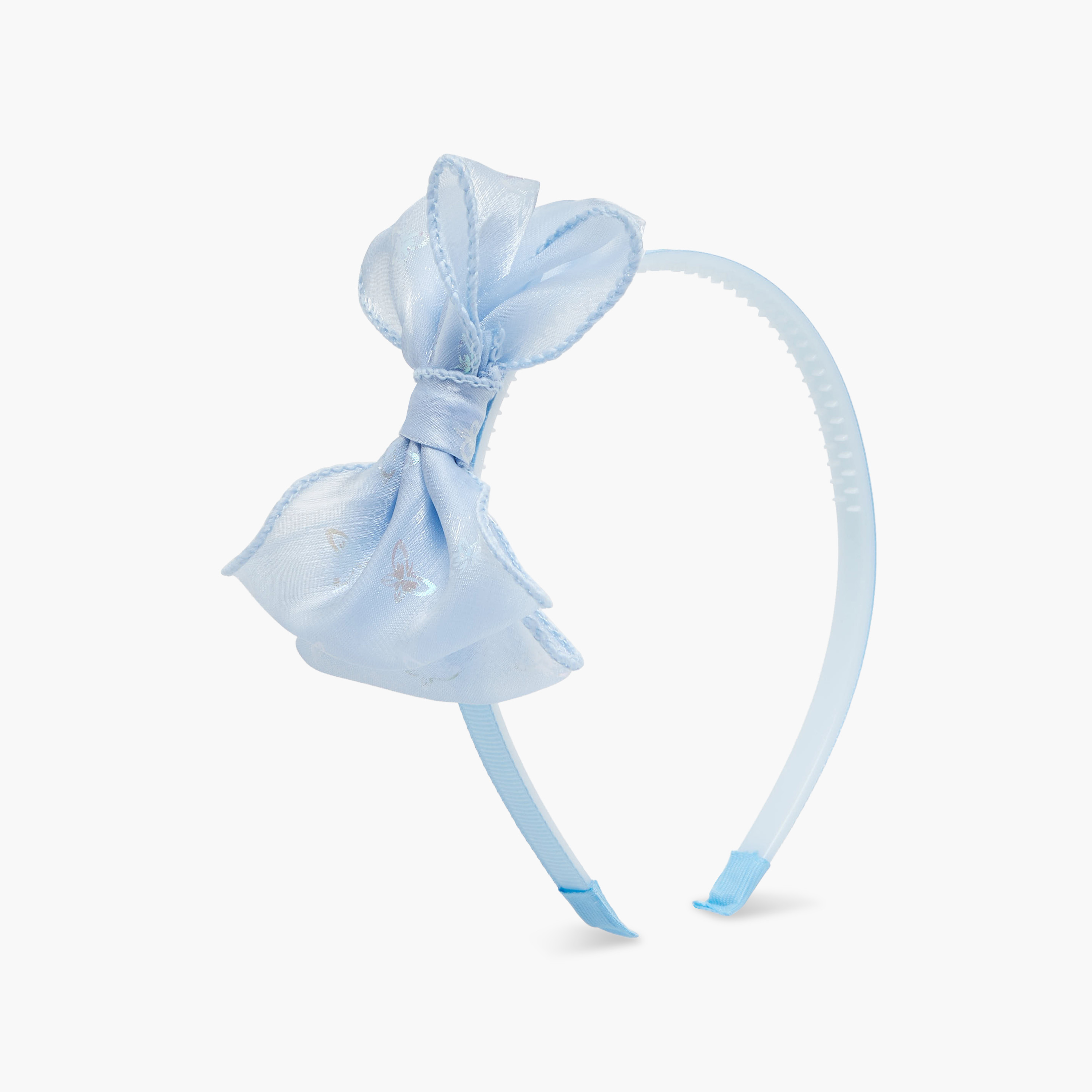 Set of 3 Charmz Bow Hairband with Hair Clips-baby-girls-accessories-hairaccessories-image-2