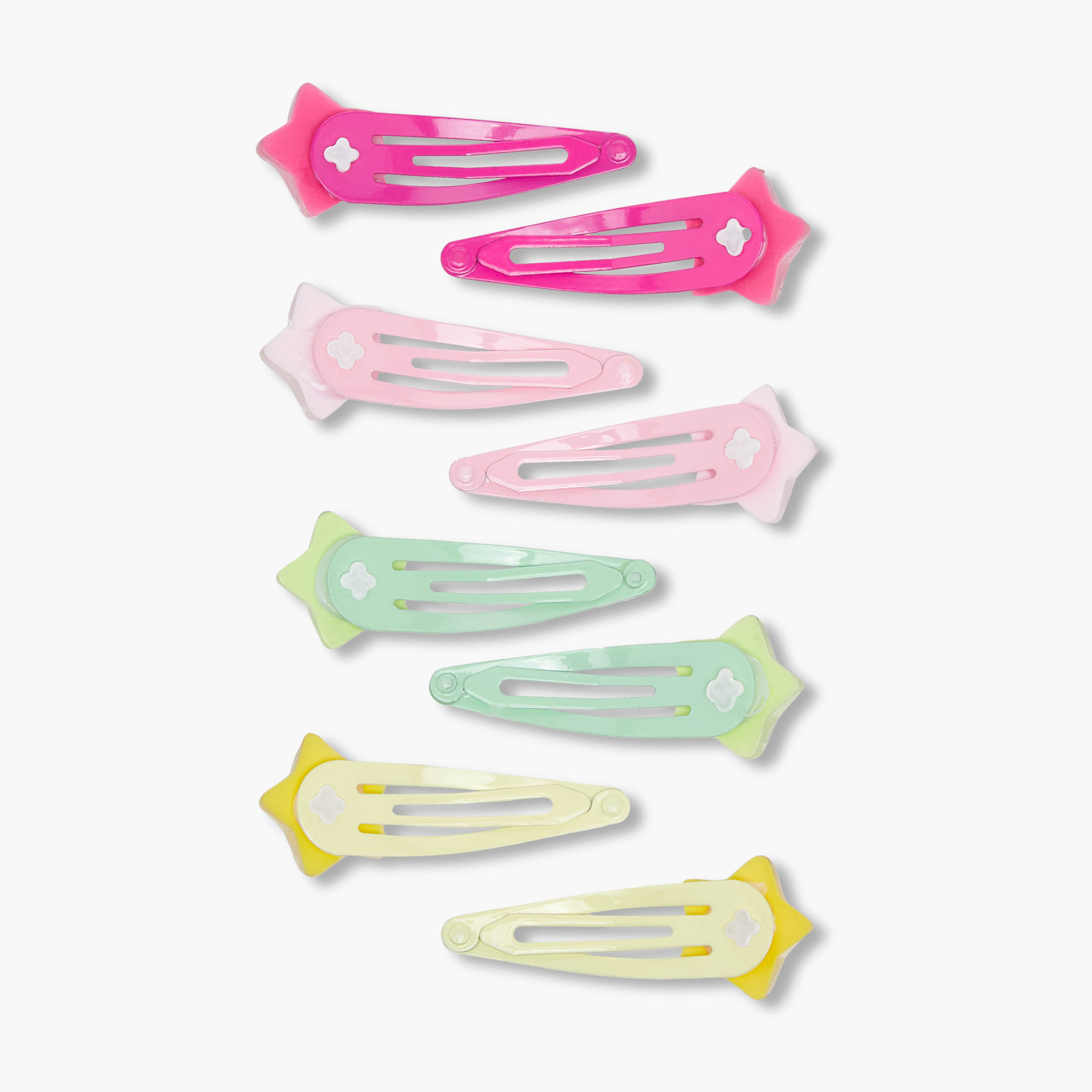 Pack of 8 Charmz Hair Clip with Star Accent-girls-accessories-hairaccessories-image-3